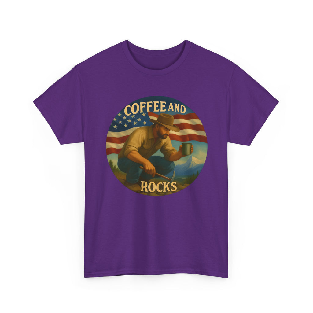Lapidary Latte coffee and rocks T-Shirt | Rockhound design