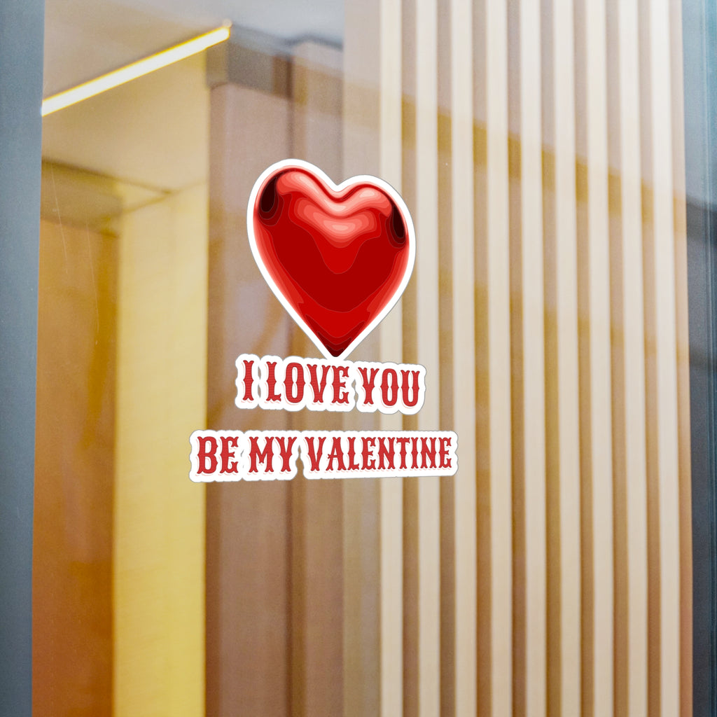 Valentine Kiss Cut Vinyl Decal Love Sticker for Valentines Day