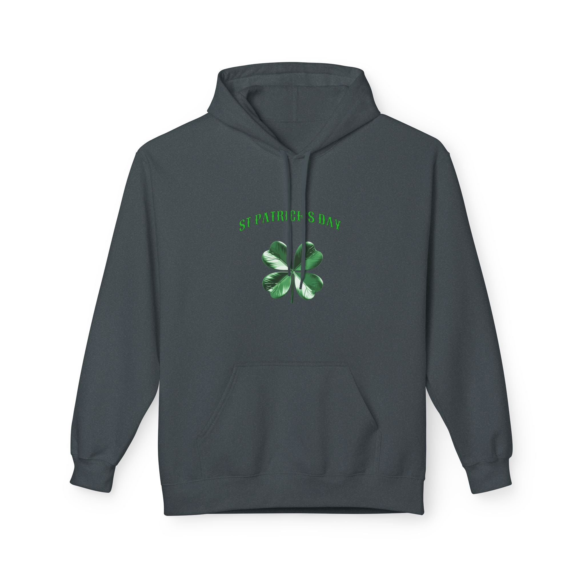 Irish Pride Four Leaf Clover Hoodie | St. Patrick's Day Shamrock Design