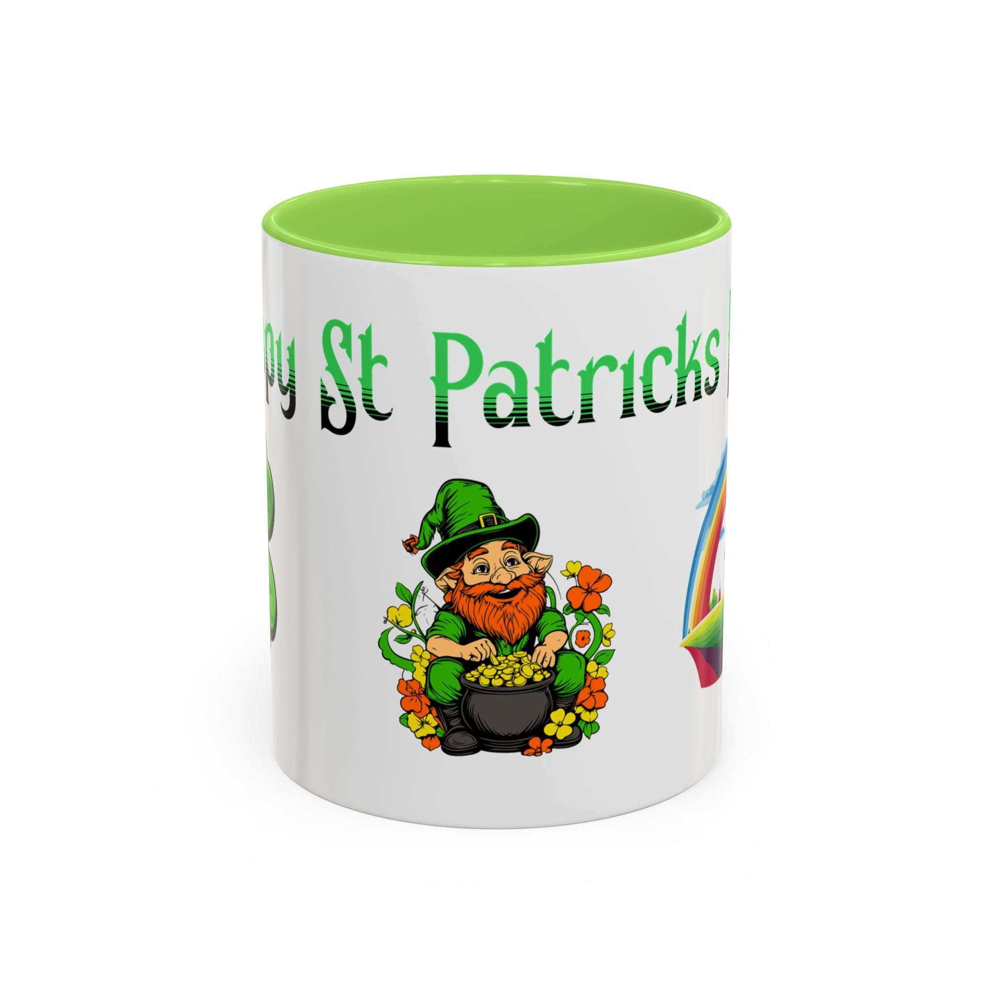 St. Patrick's Day Leprechaun Rainbow Mug | 11oz