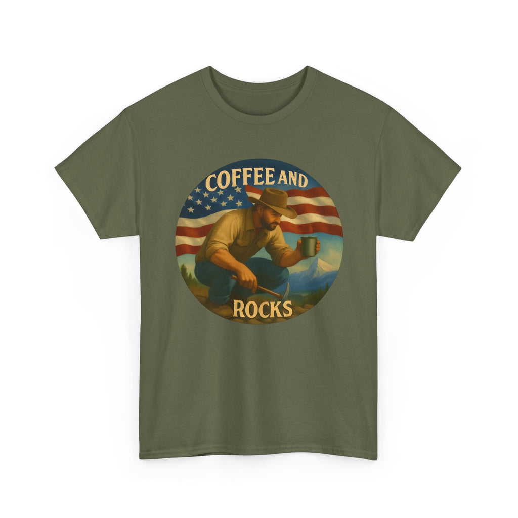Lapidary Latte coffee and rocks T-Shirt | Rockhound design