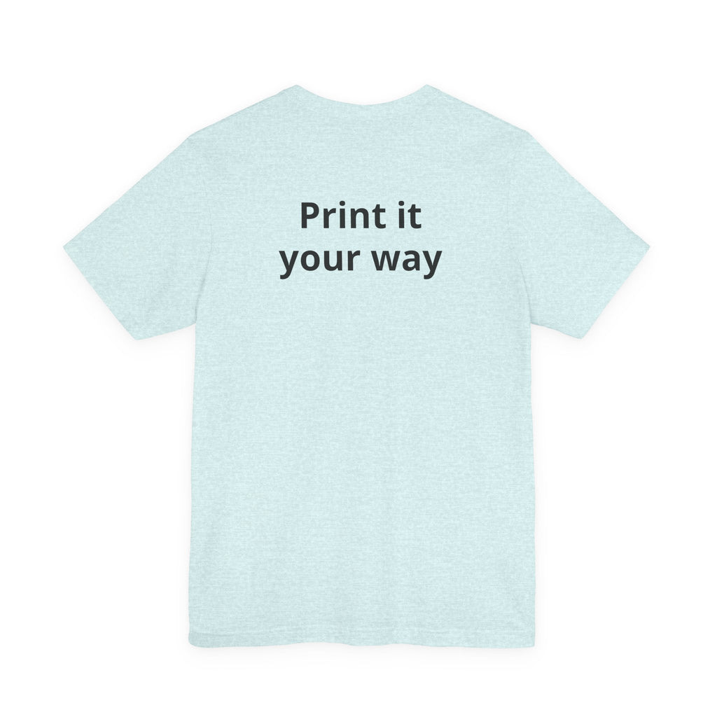 Rockhounding Love Custom Back-Print Tee, Geology | Customizable Text