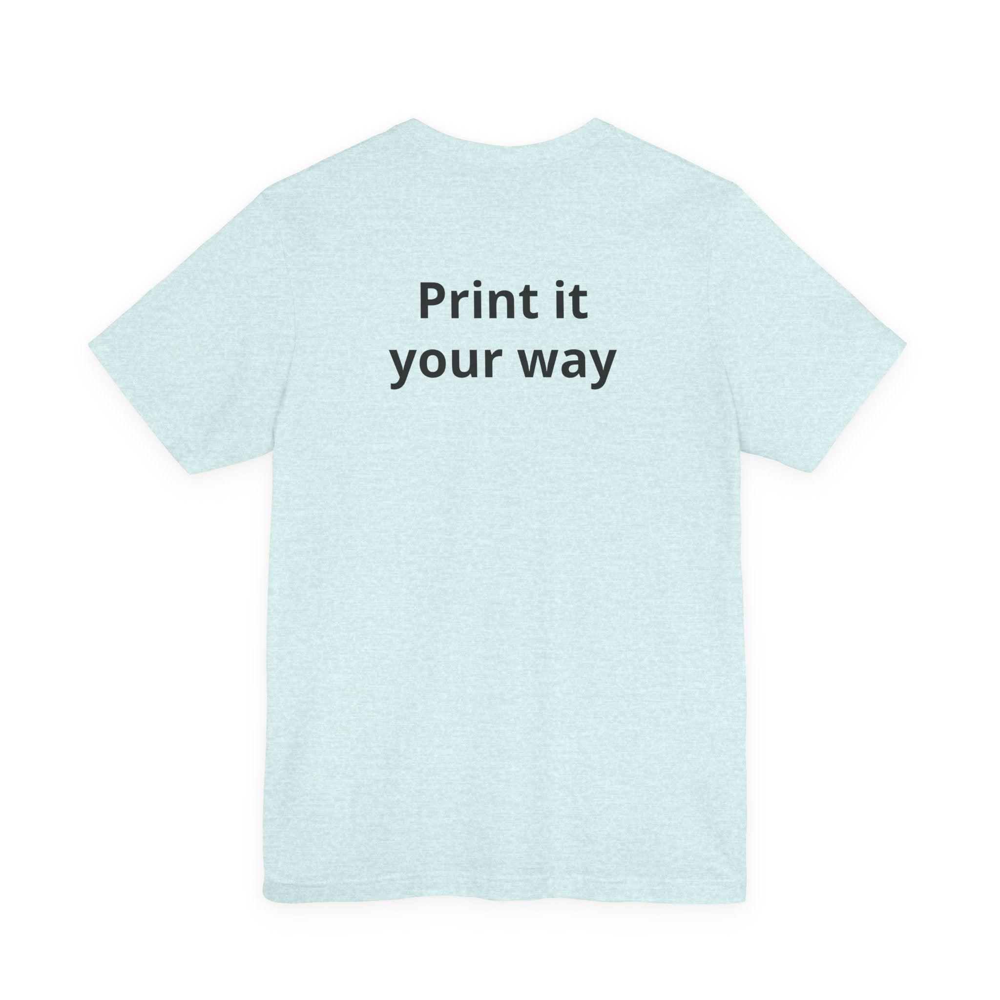 Rockhounding Love Custom Back-Print Tee, Geology | Customizable Text