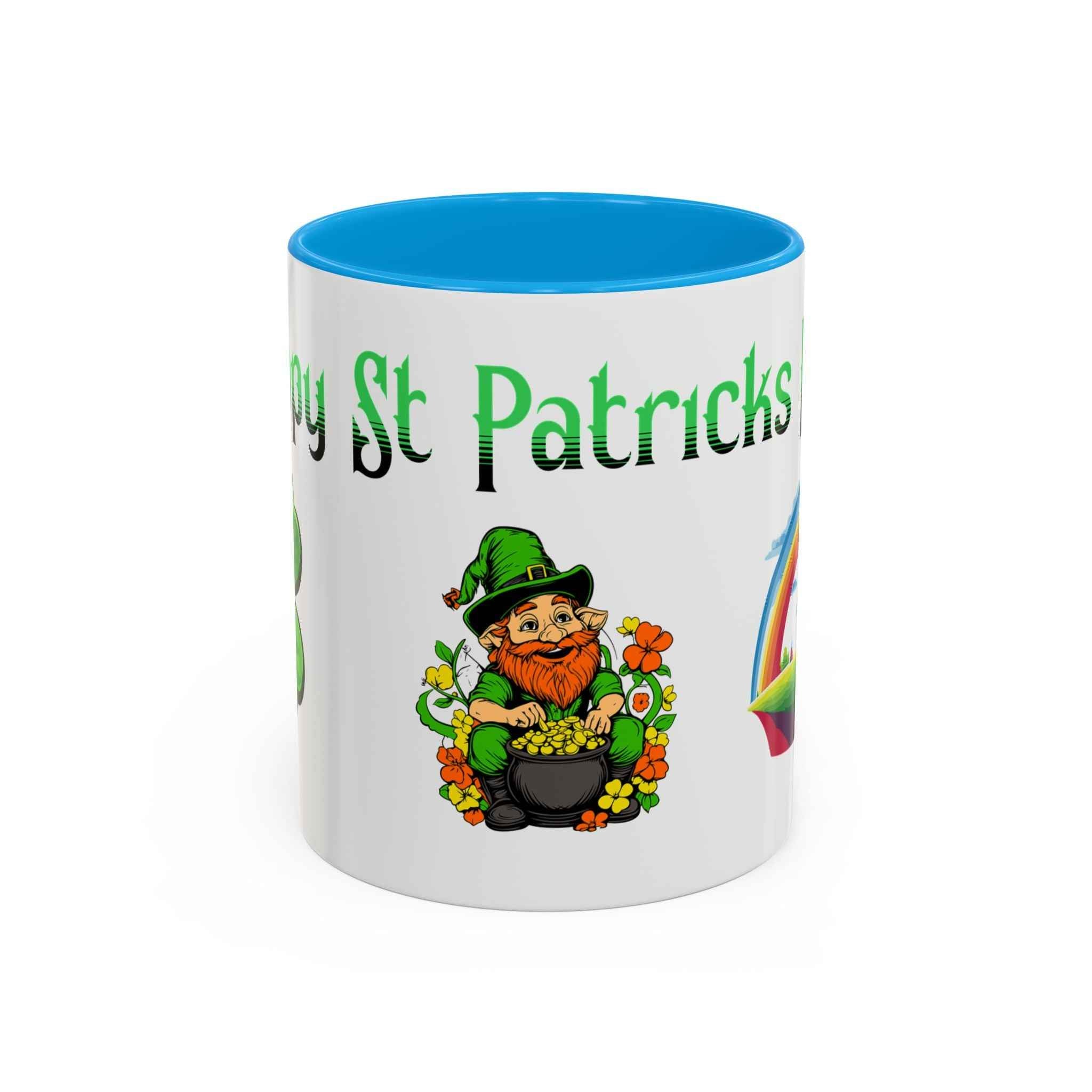 St. Patrick's Day Leprechaun Rainbow Mug | 11oz