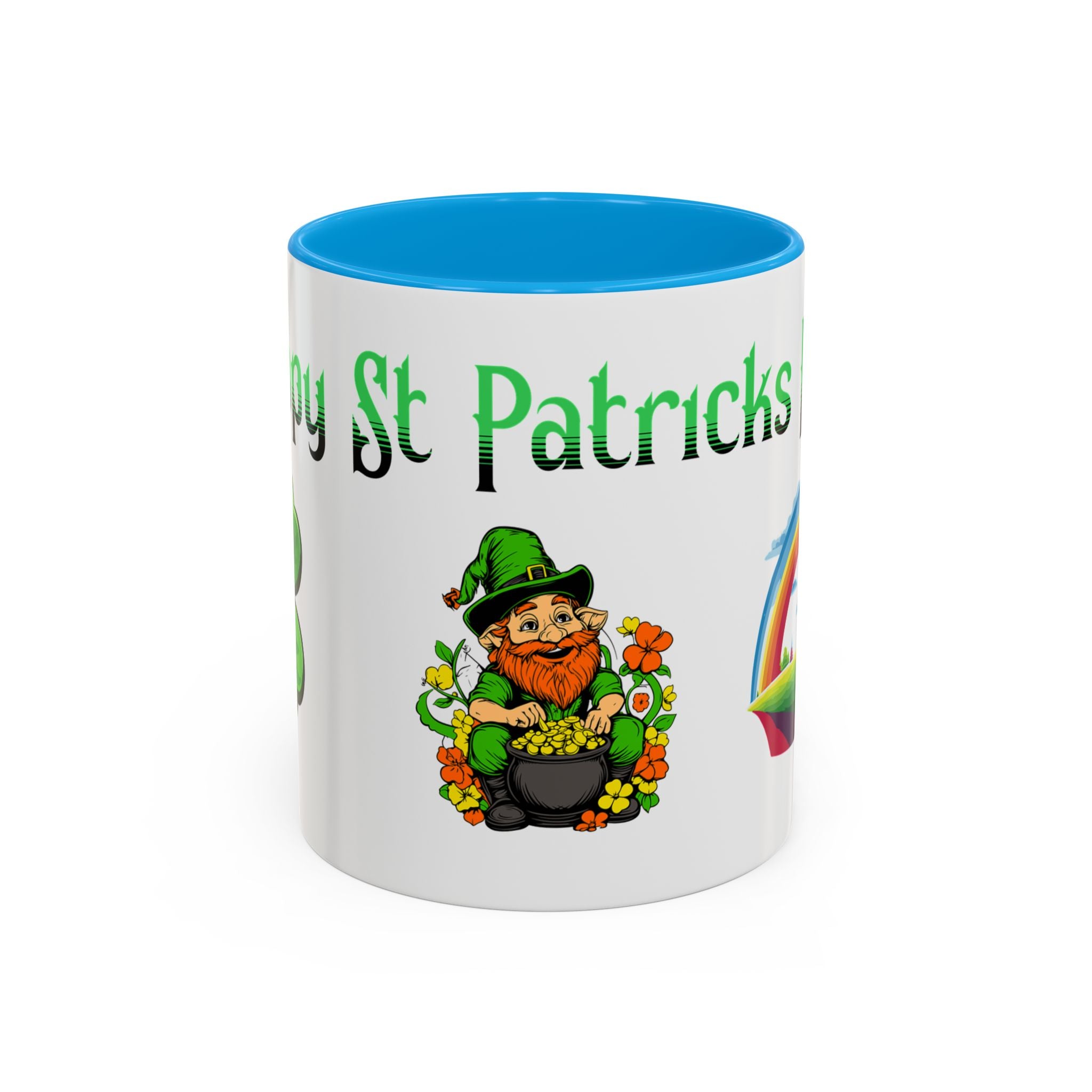 St. Patrick's Day Leprechaun Rainbow Mug | 11oz