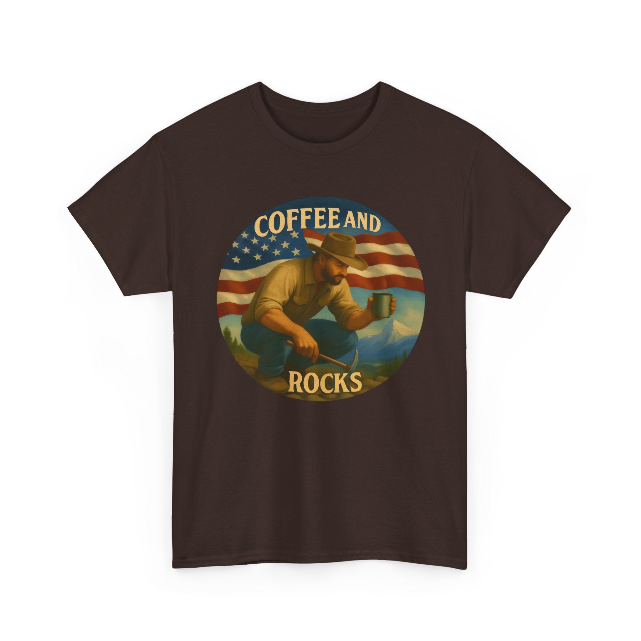 Lapidary Latte coffee and rocks T-Shirt | Rockhound design