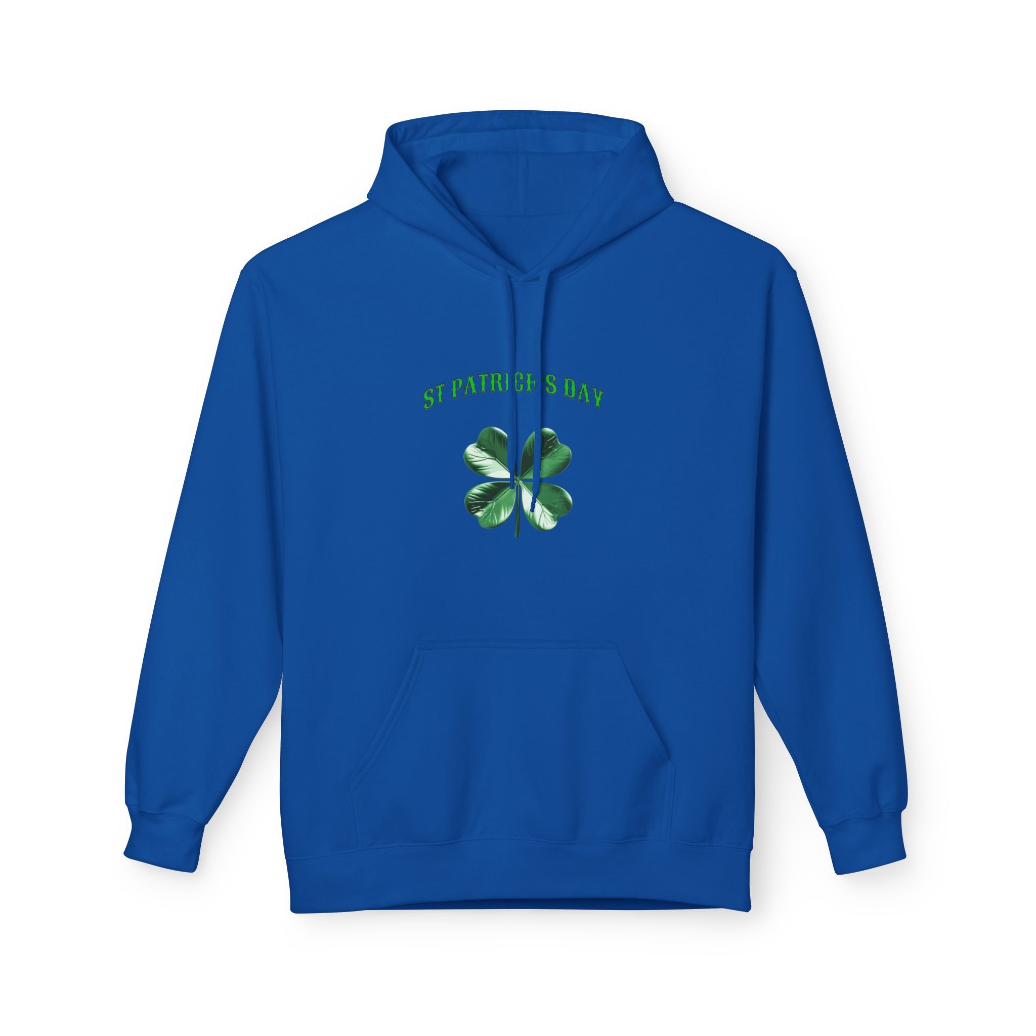 Irish Pride Four Leaf Clover Hoodie | St. Patrick's Day Shamrock Design