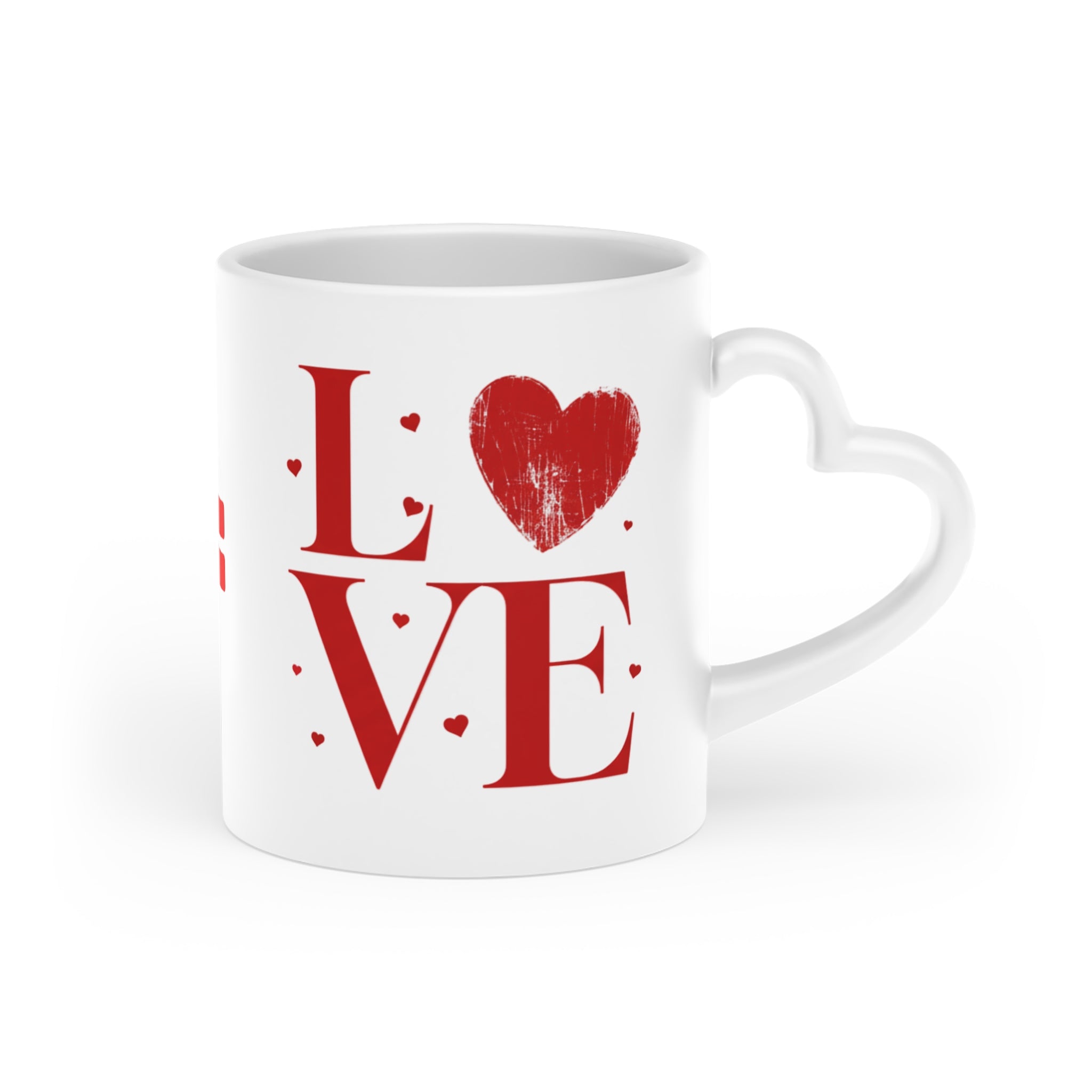 Heart-Shaped Mug  Coffee Is Your Valentine A Cup of Jo