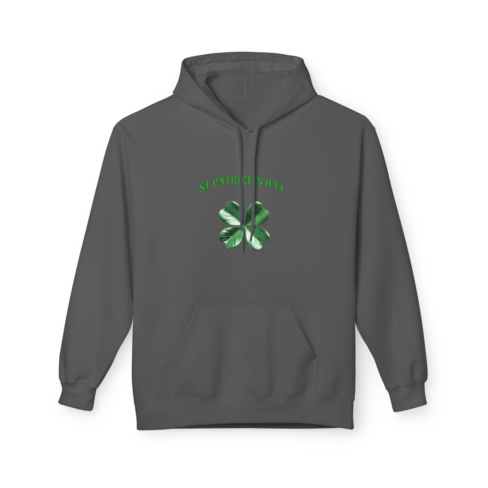 Irish Pride Four Leaf Clover Hoodie | St. Patrick's Day Shamrock Design