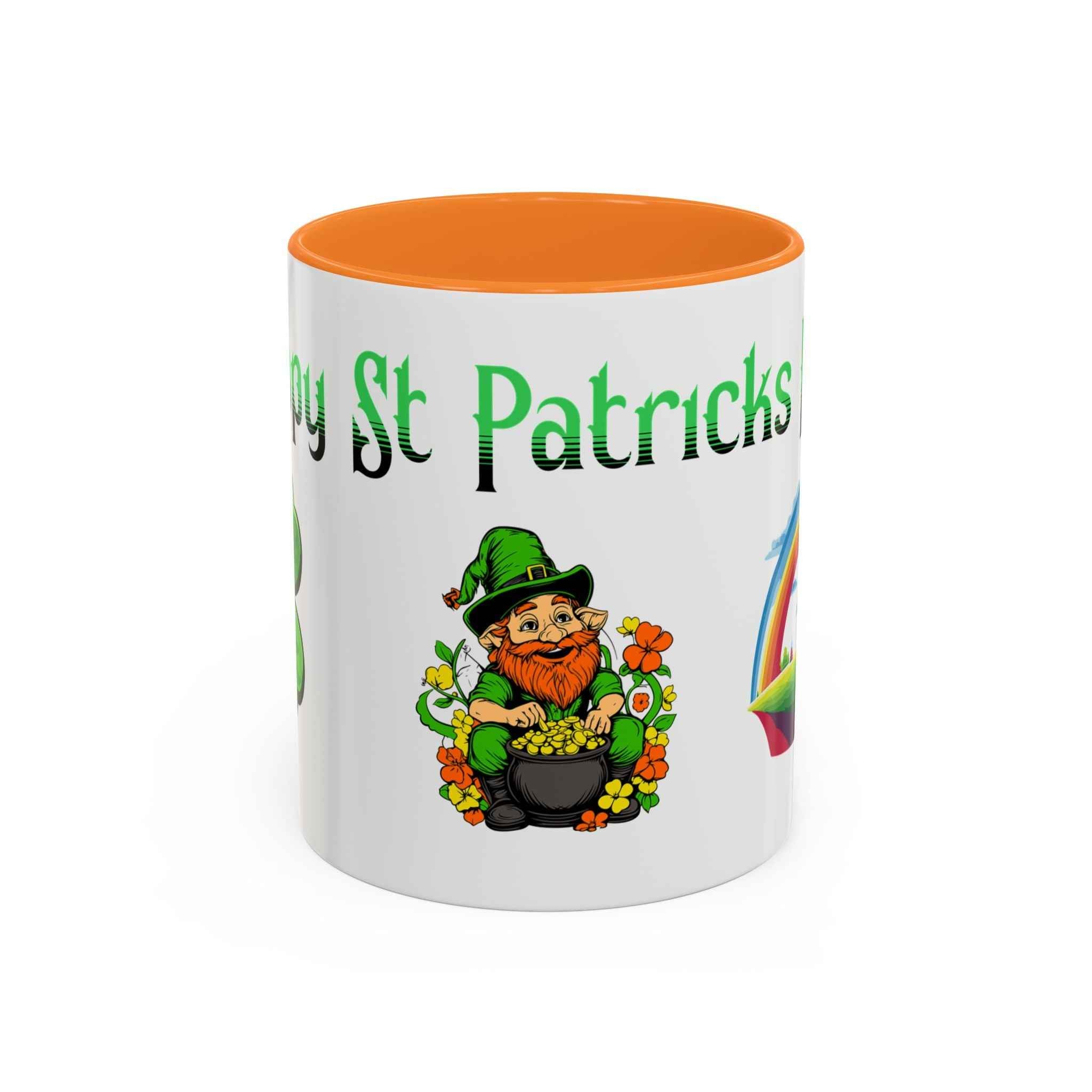 St. Patrick's Day Leprechaun Rainbow Mug | 11oz