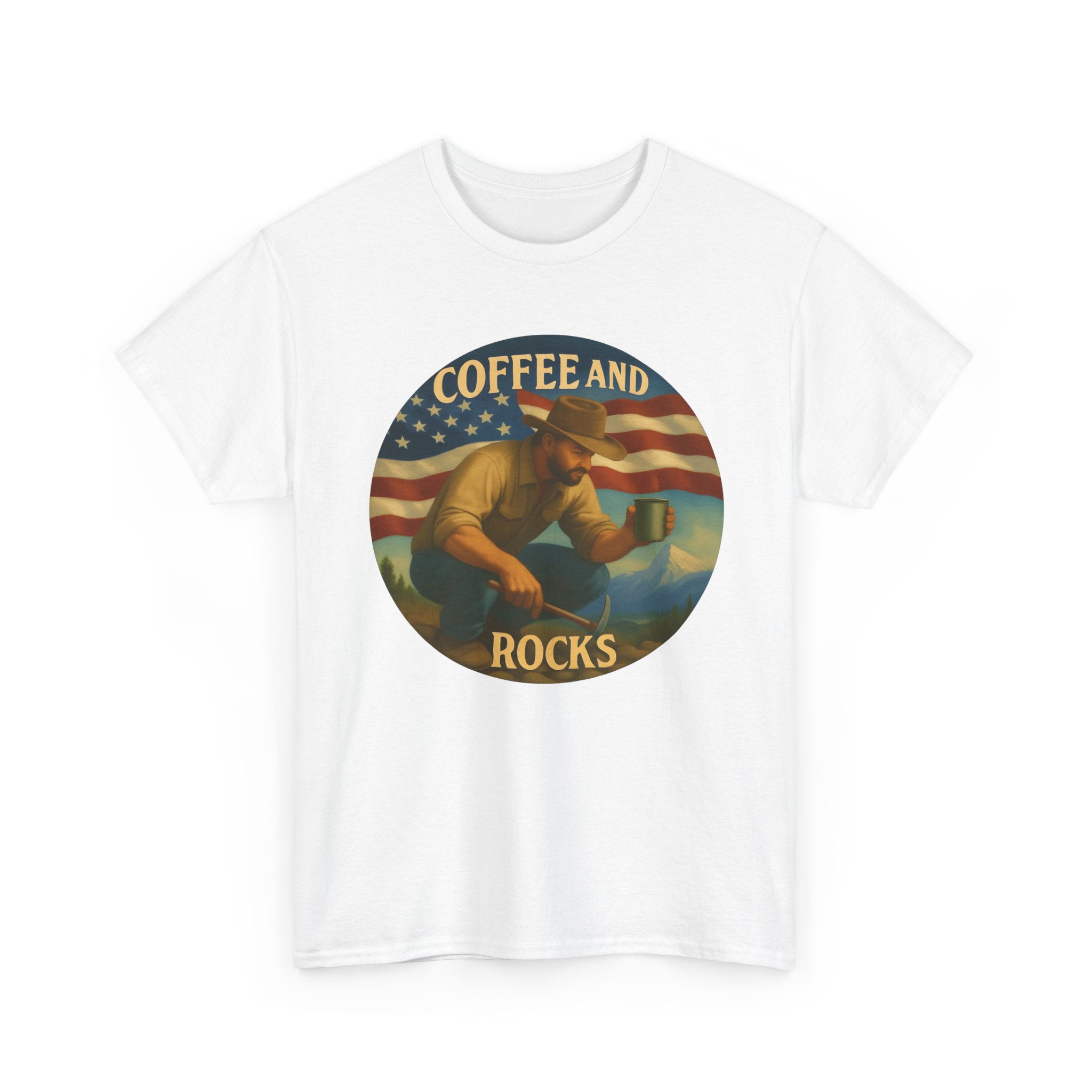 Lapidary Latte coffee and rocks T-Shirt | Rockhound design