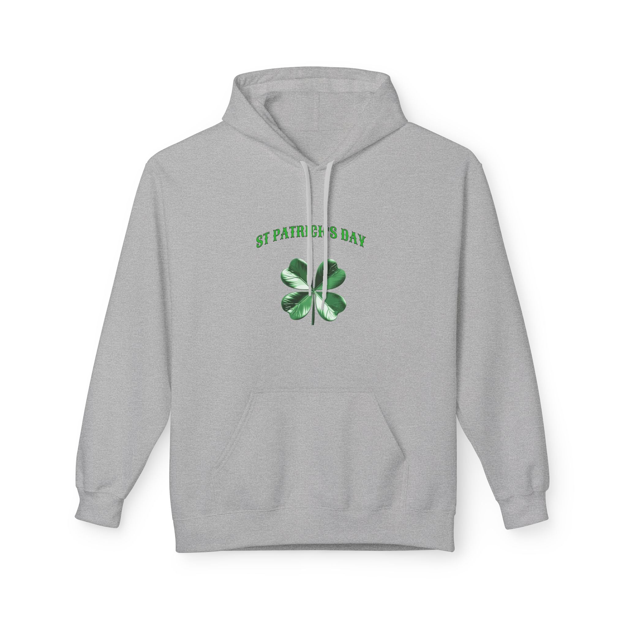 Irish Pride Four Leaf Clover Hoodie | St. Patrick's Day Shamrock Design
