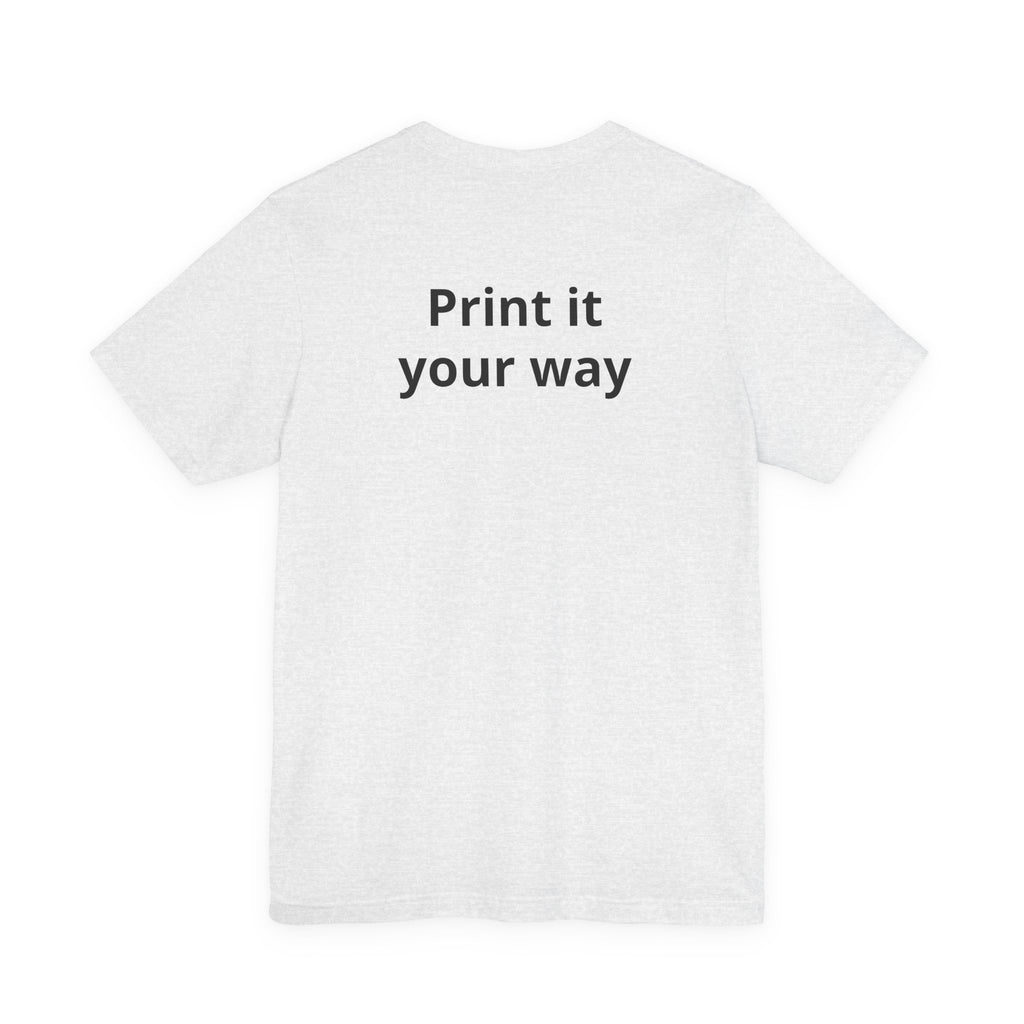 Rockhounding Love Custom Back-Print Tee, Geology | Customizable Text