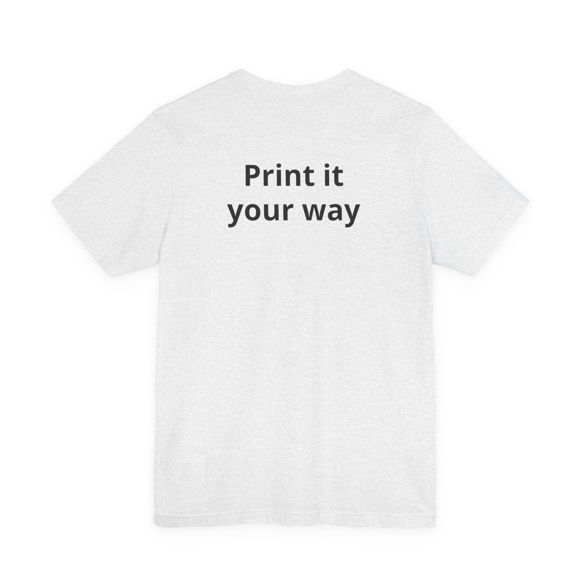 Rockhounding Love Custom Back-Print Tee, Geology | Customizable Text