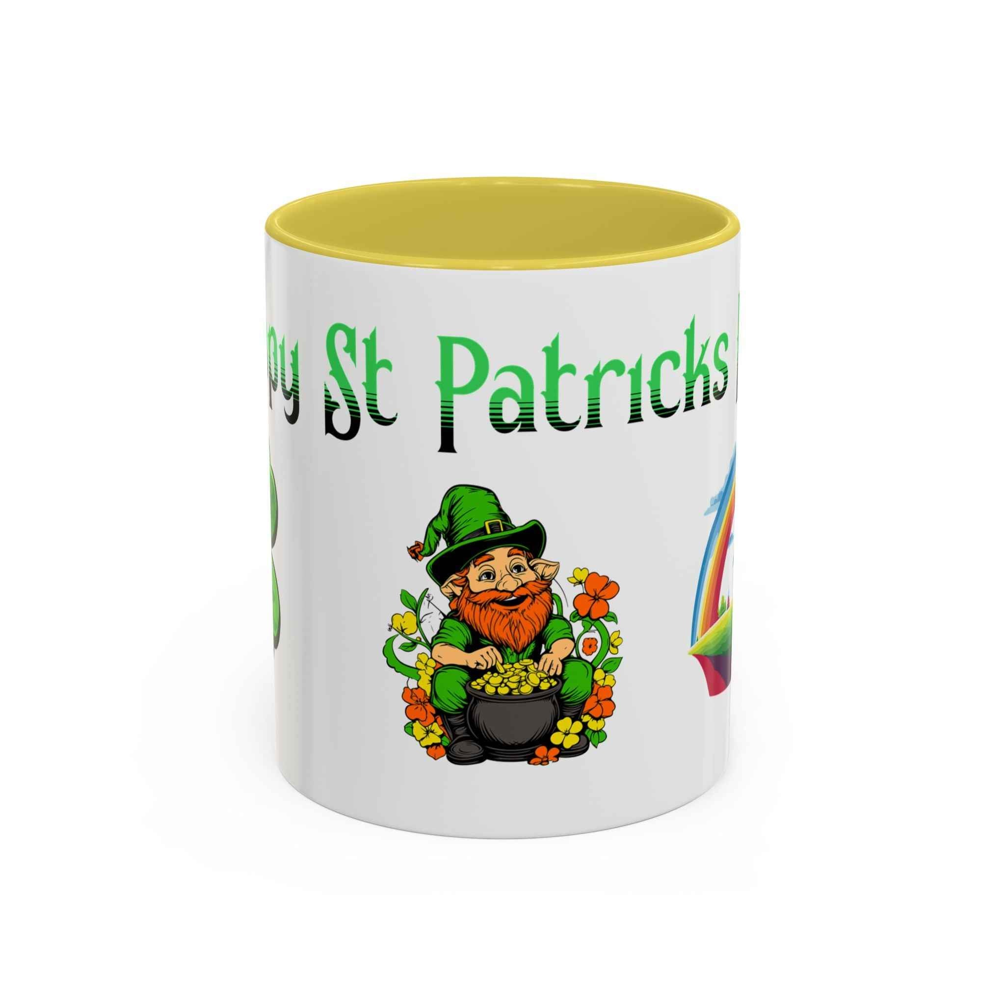 St. Patrick's Day Leprechaun Rainbow Mug | 11oz