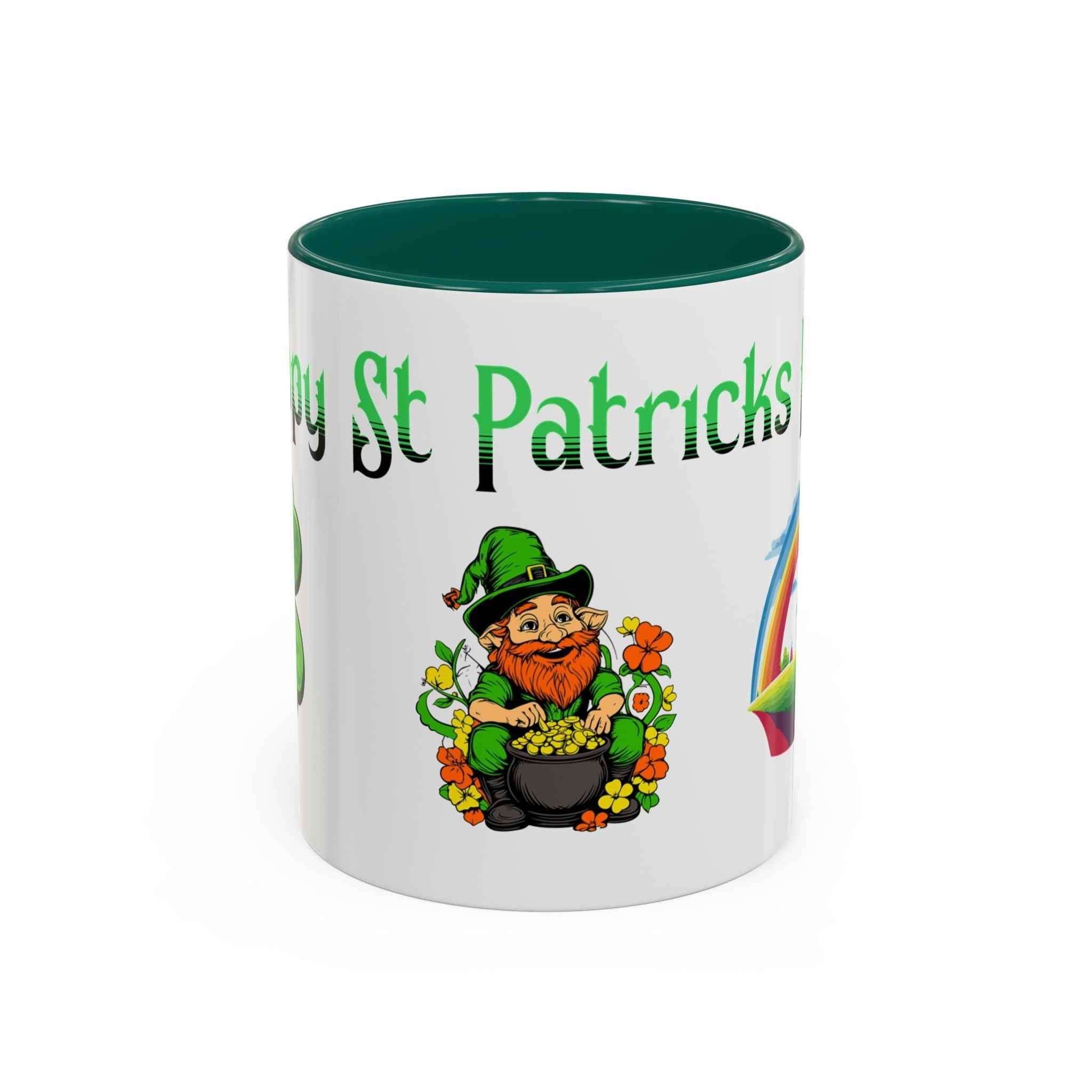 St. Patrick's Day Leprechaun Rainbow Mug | 11oz
