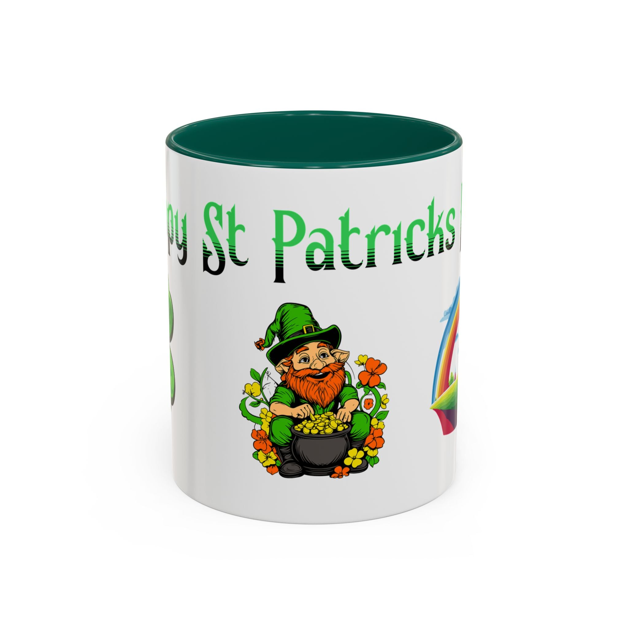 St. Patrick's Day Leprechaun Rainbow Mug | 11oz