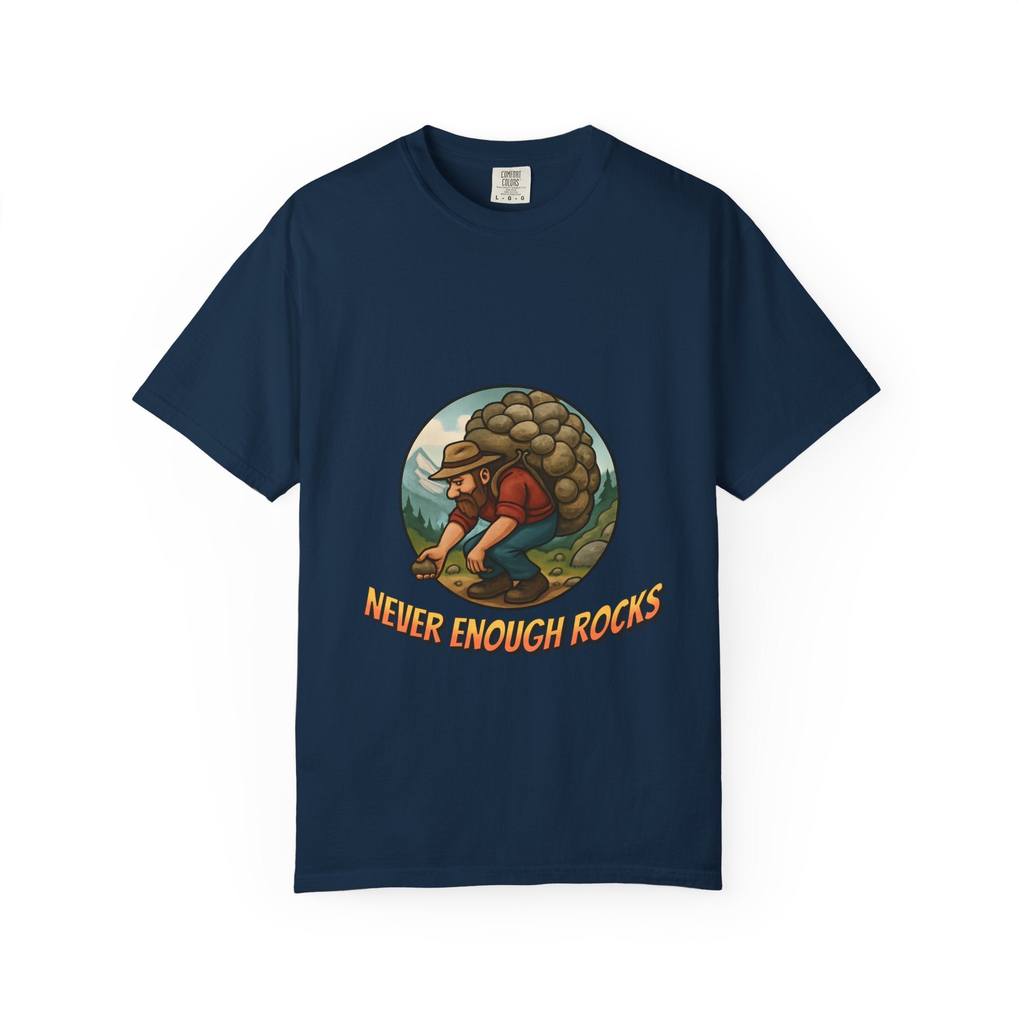 Rockhound Rocks Tee | Lapidary Shop Shirt, Rock Collecting Design