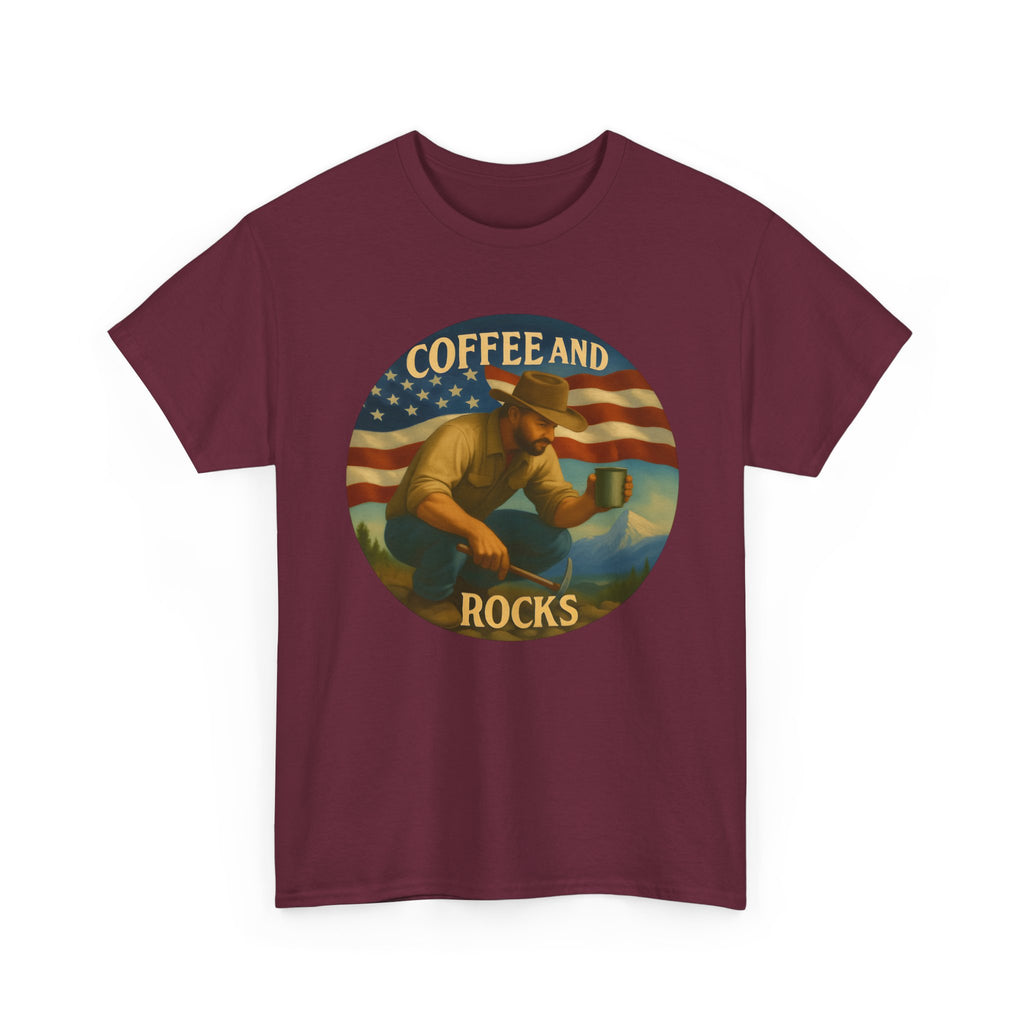 Lapidary Latte coffee and rocks T-Shirt | Rockhound design