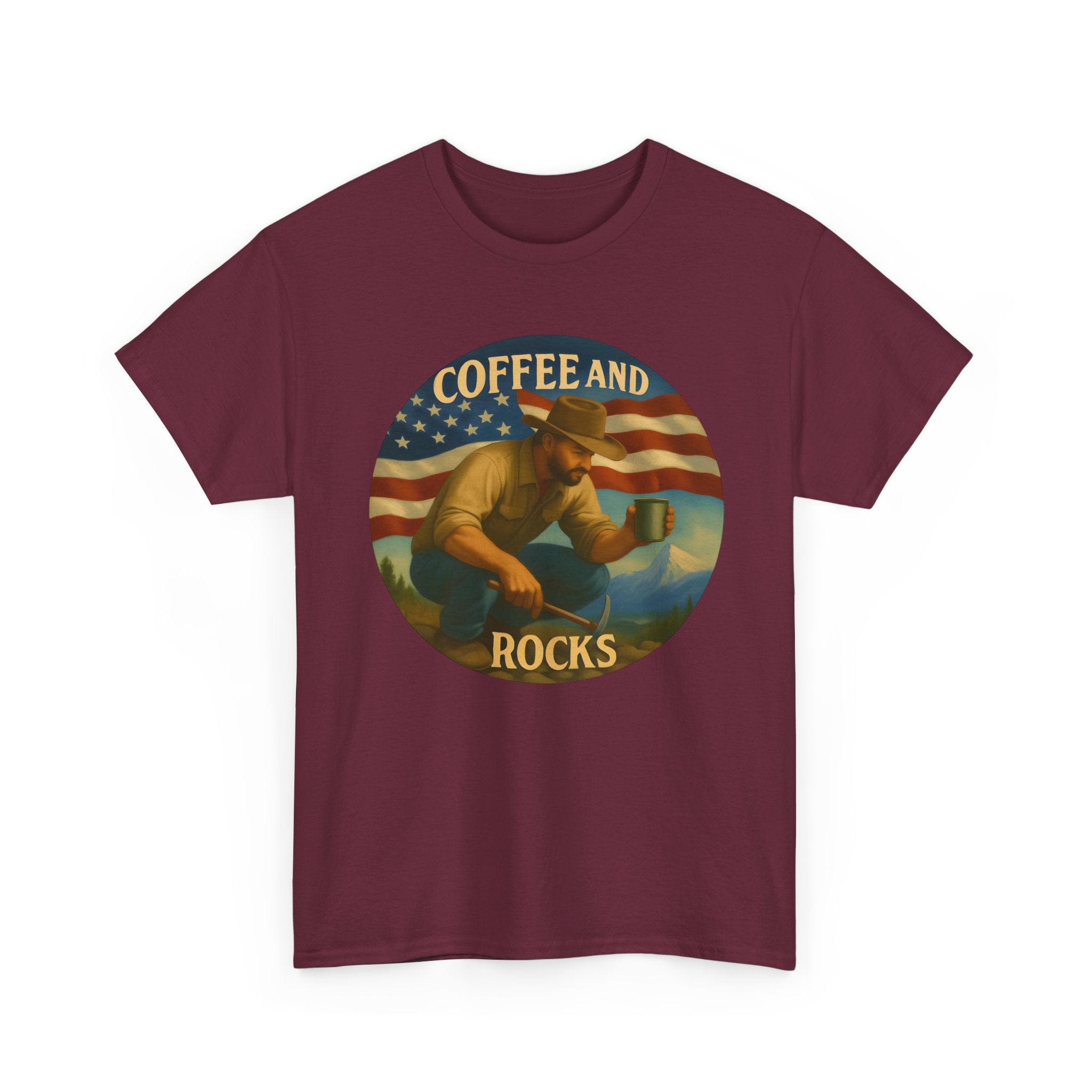 Lapidary Latte coffee and rocks T-Shirt | Rockhound design