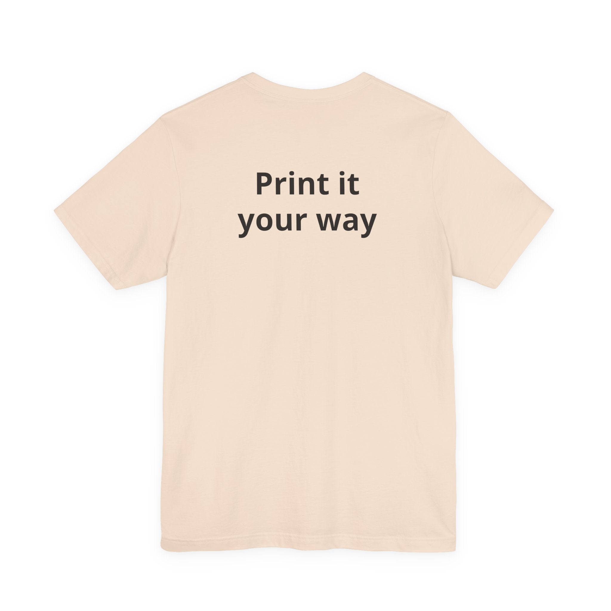 Rockhounding Love Custom Back-Print Tee, Geology | Customizable Text