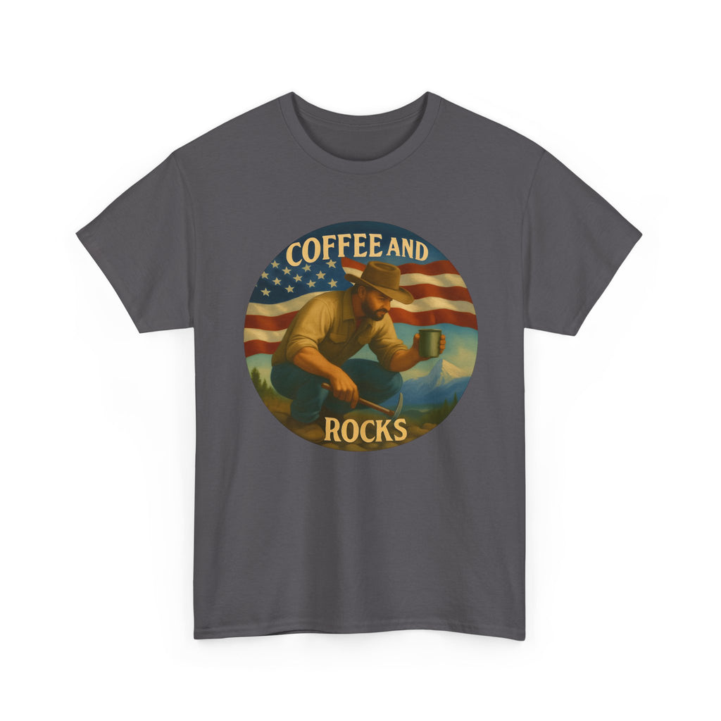 Lapidary Latte coffee and rocks T-Shirt | Rockhound design