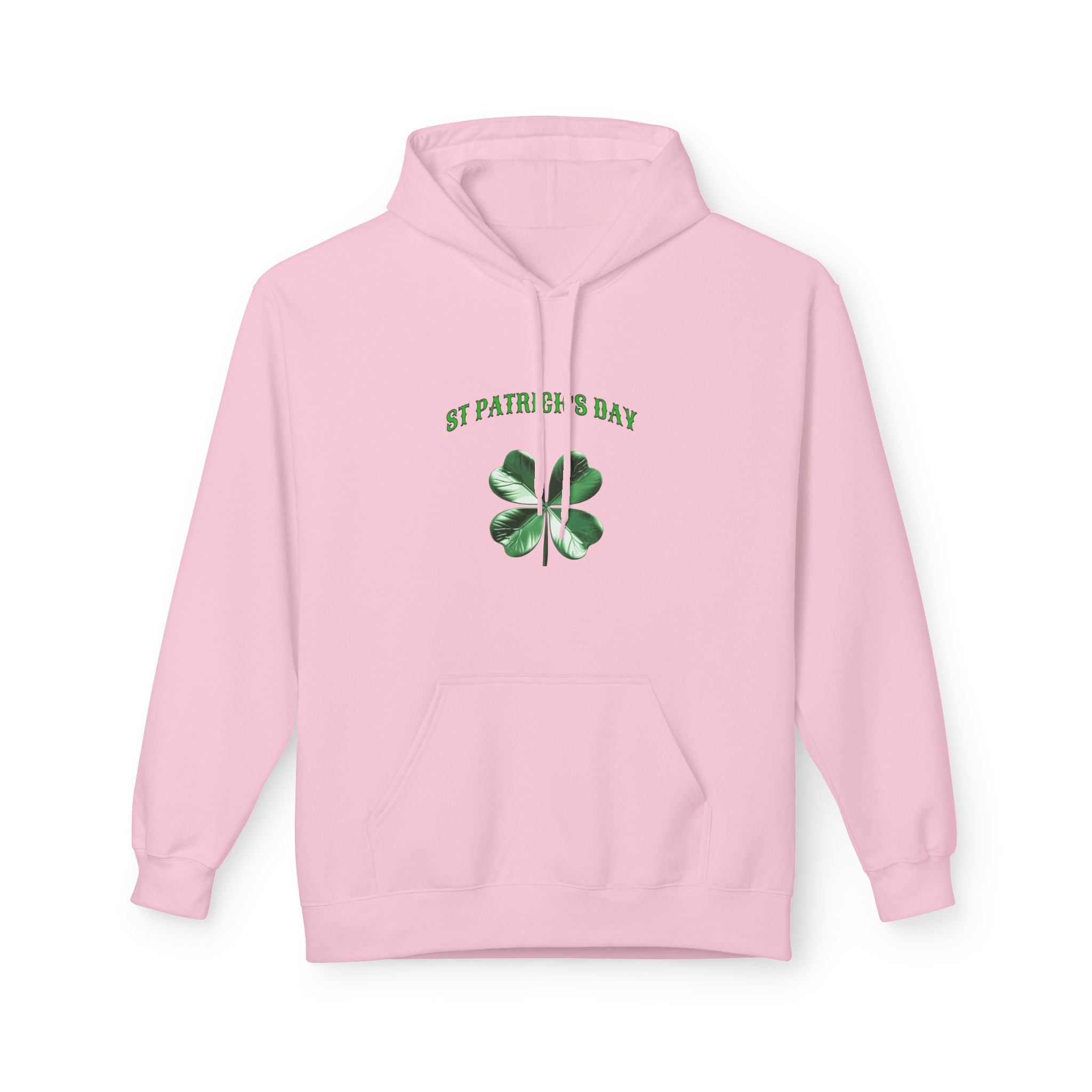 Irish Pride Four Leaf Clover Hoodie | St. Patrick's Day Shamrock Design
