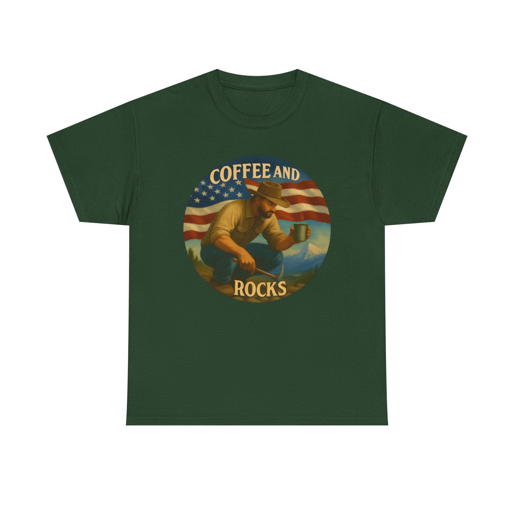 Lapidary Latte coffee and rocks T-Shirt | Rockhound design