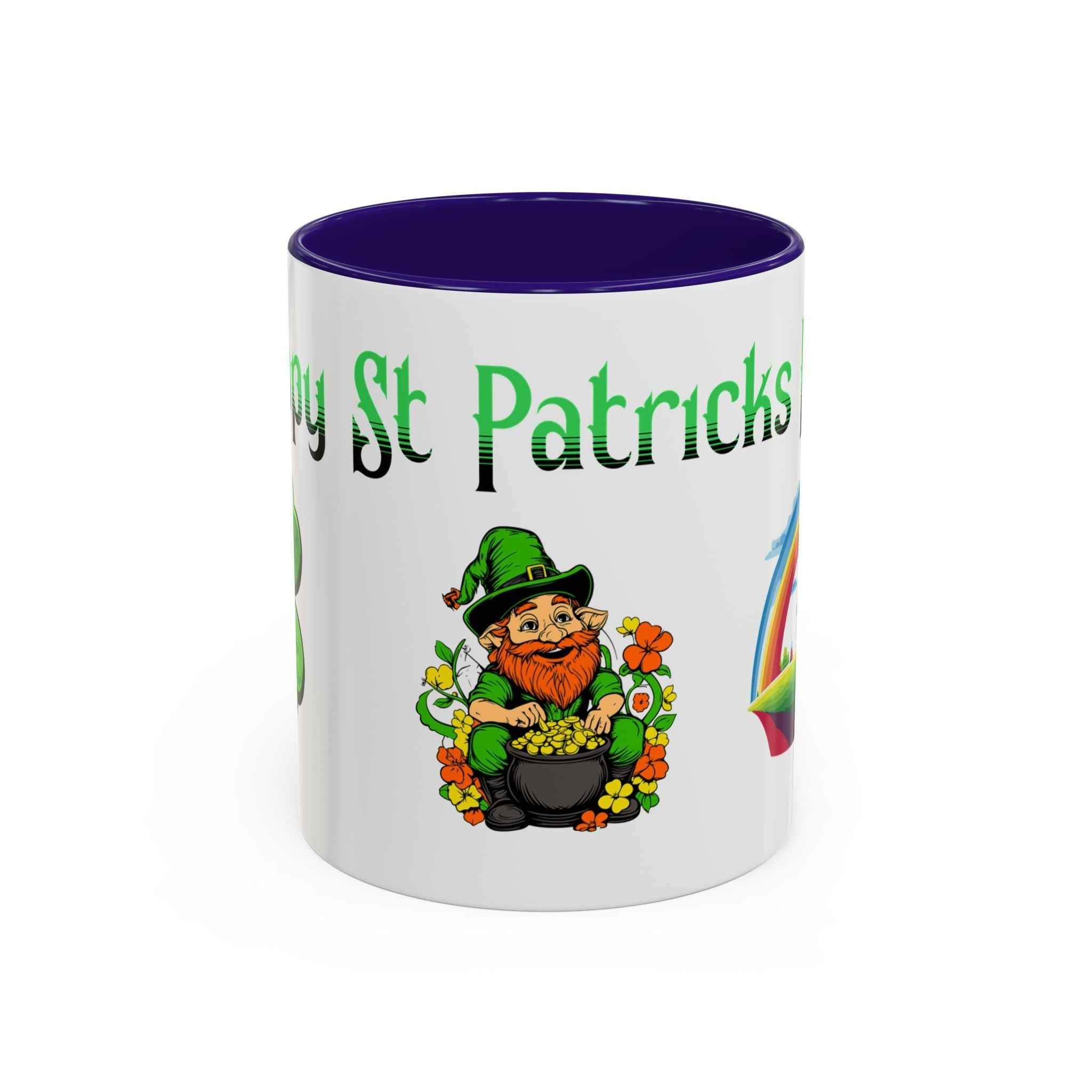 St. Patrick's Day Leprechaun Rainbow Mug | 11oz