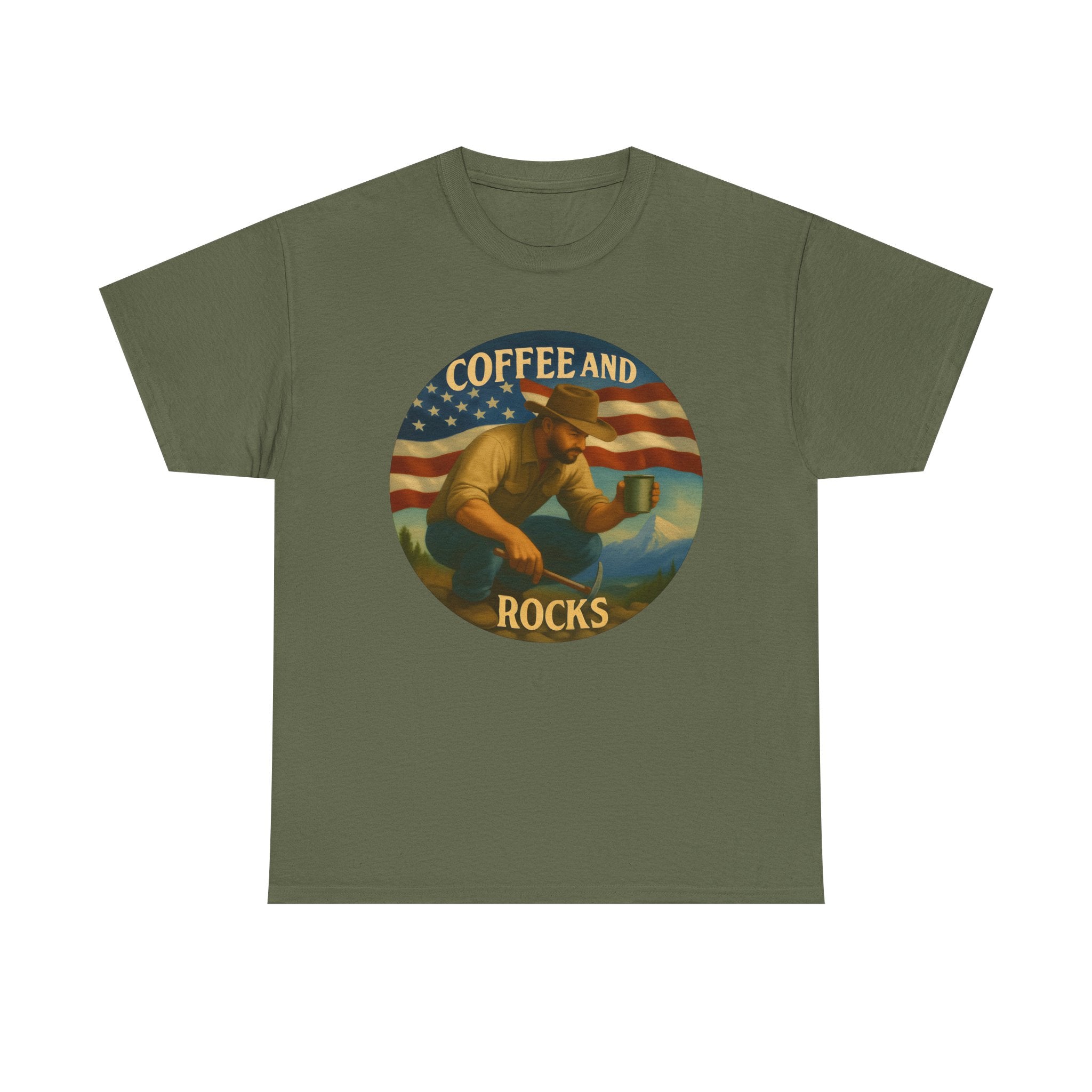 Lapidary Latte coffee and rocks T-Shirt | Rockhound design