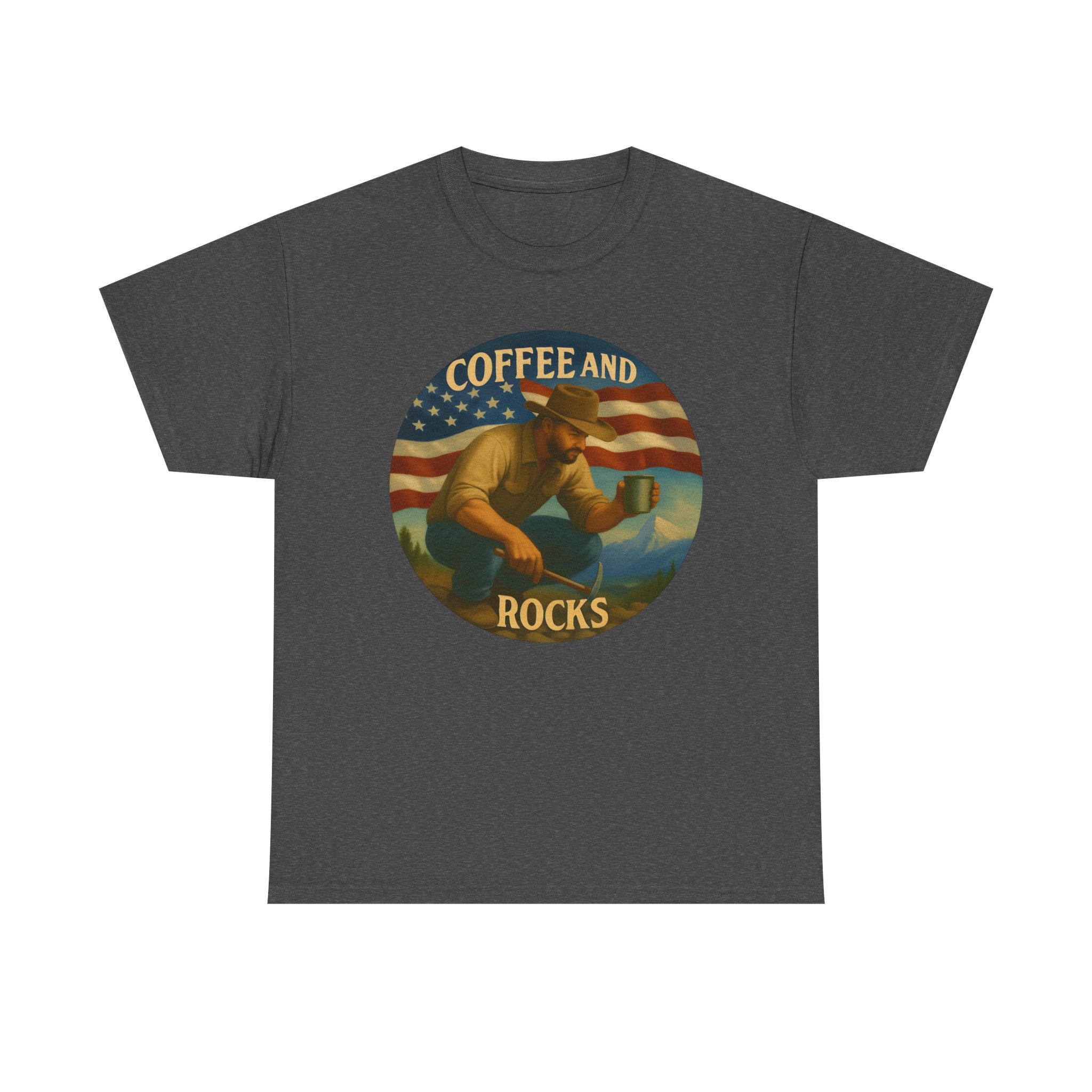 Lapidary Latte coffee and rocks T-Shirt | Rockhound design