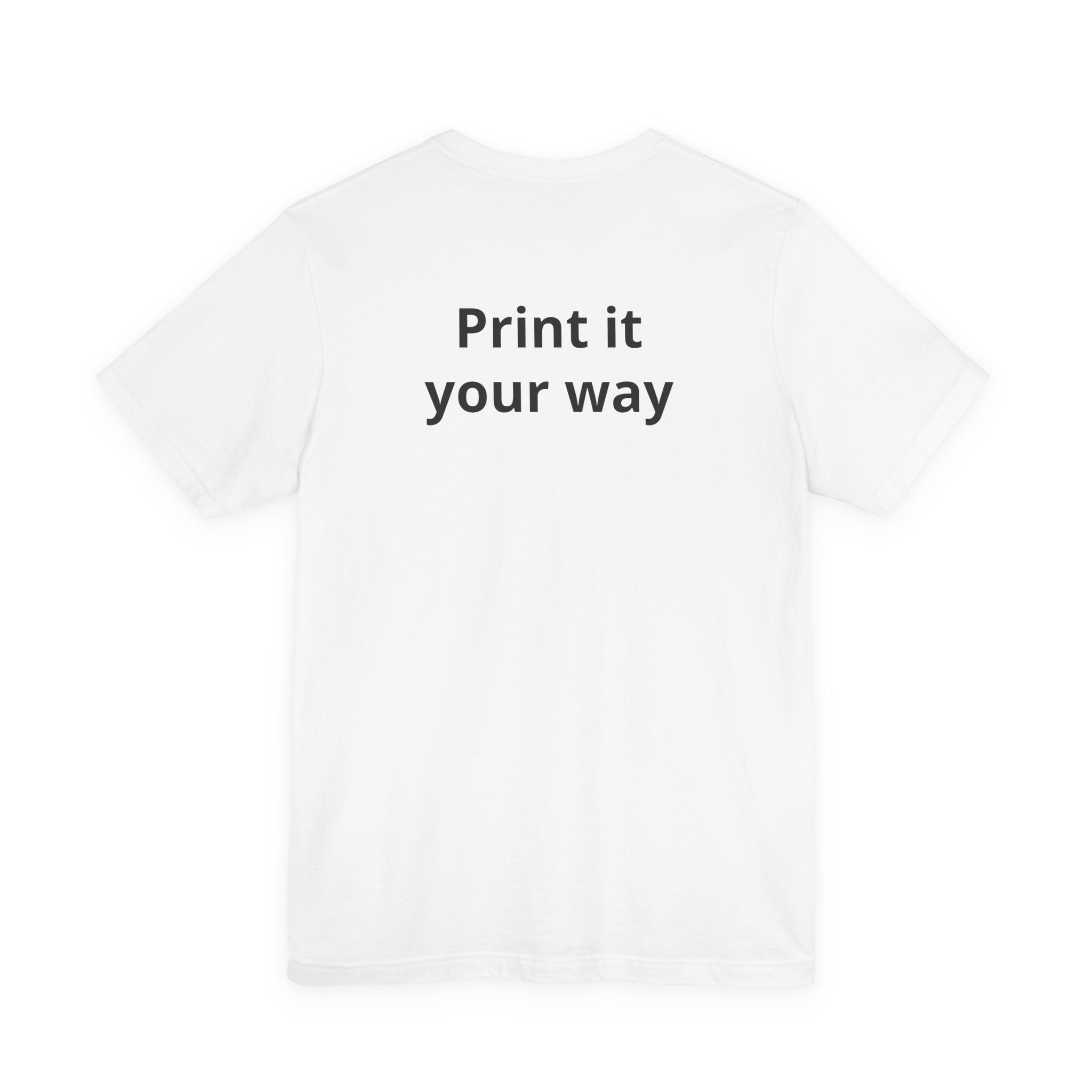 Rockhounding Love Custom Back-Print Tee, Geology | Customizable Text