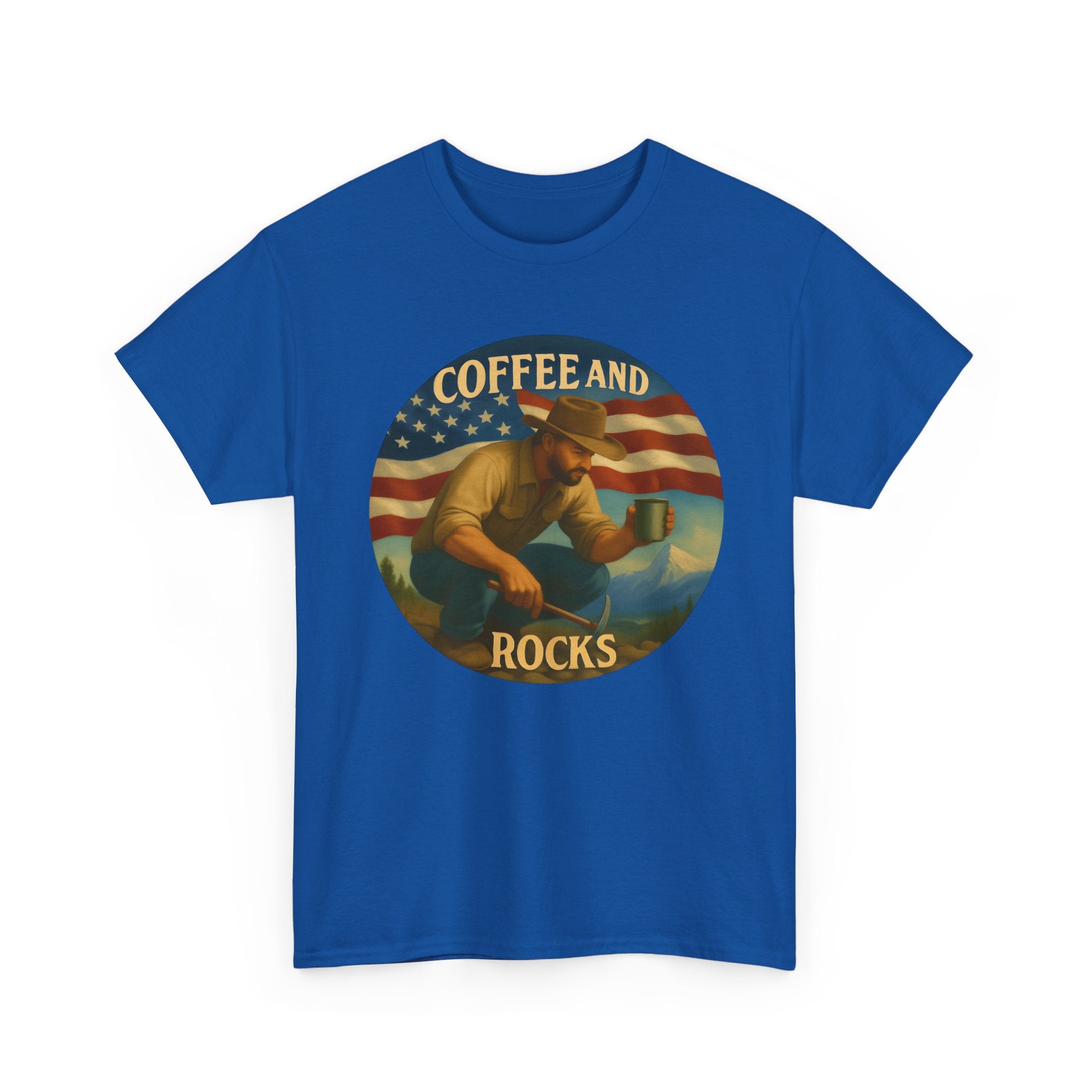 Lapidary Latte coffee and rocks T-Shirt | Rockhound design