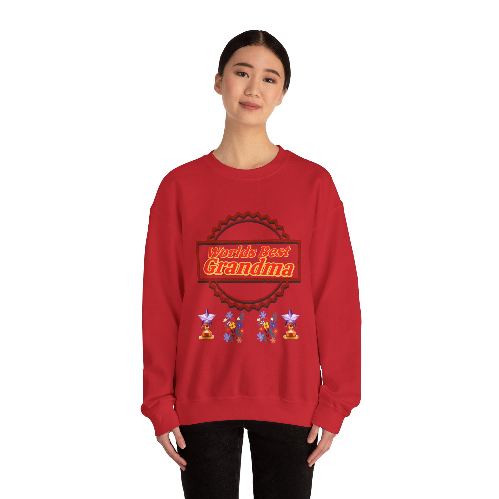 Grandma Best Ever Sweatshirt  "Show Grandma She's the Best" Gift