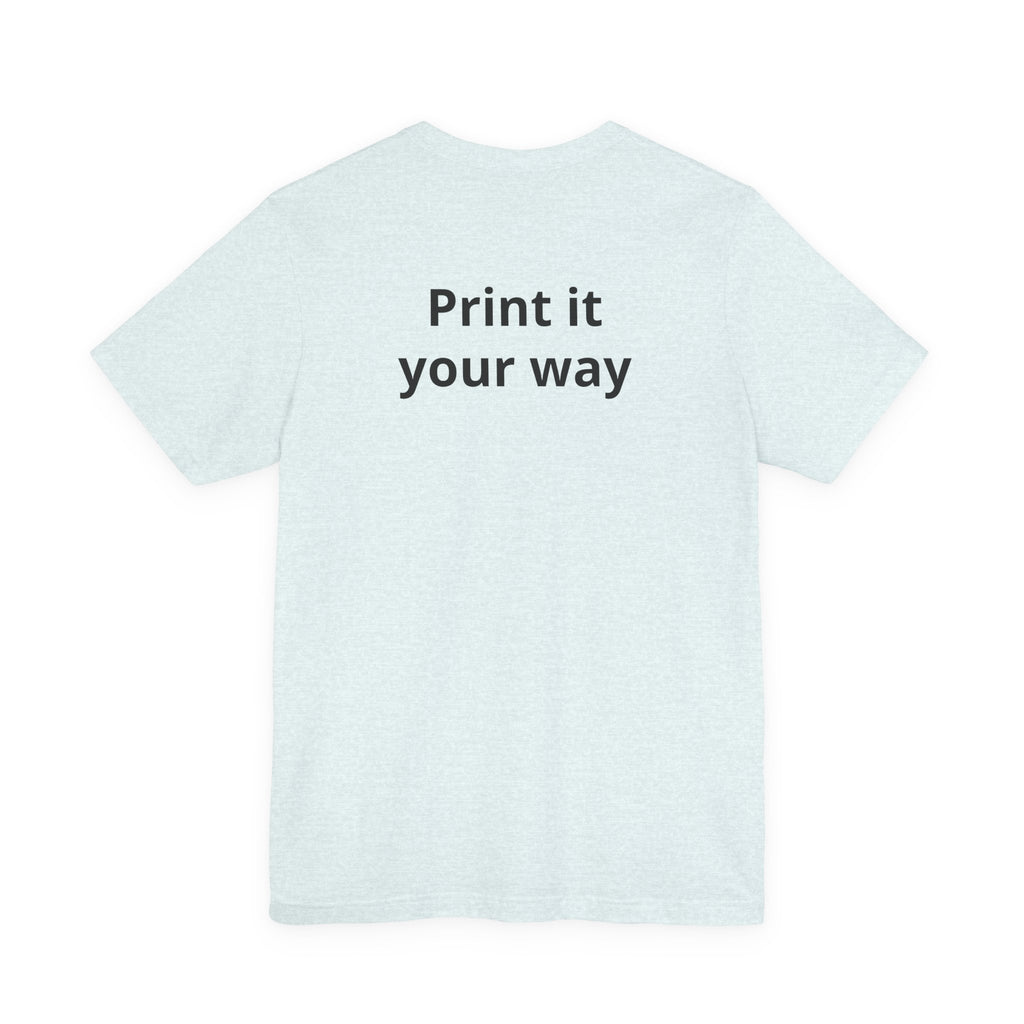 Rockhounding Love Custom Back-Print Tee, Geology | Customizable Text