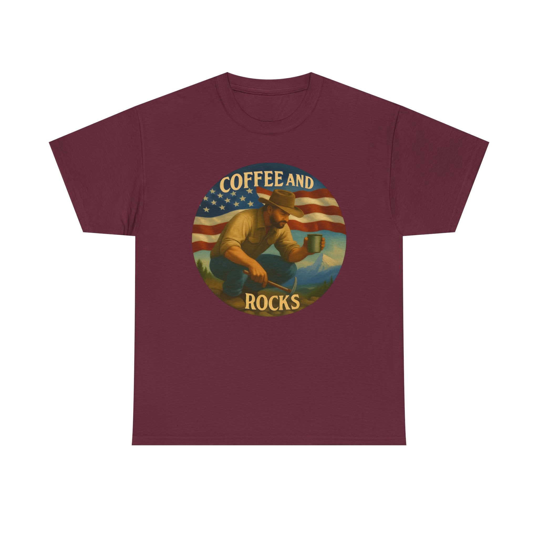 Lapidary Latte coffee and rocks T-Shirt | Rockhound design