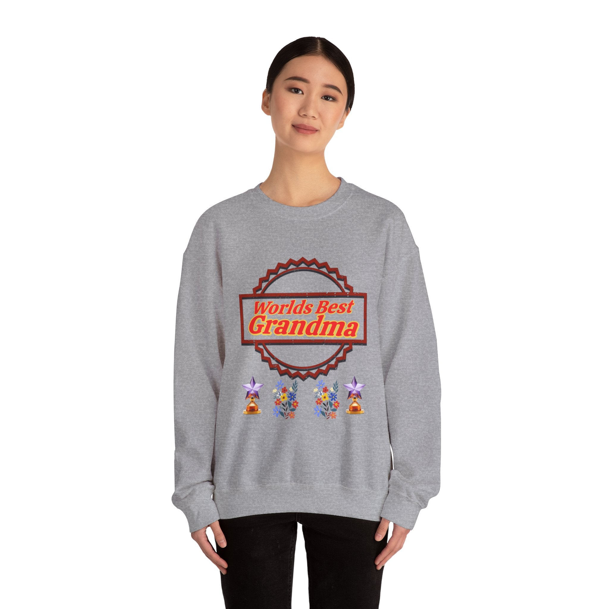Grandma Best Ever Sweatshirt  "Show Grandma She's the Best" Gift