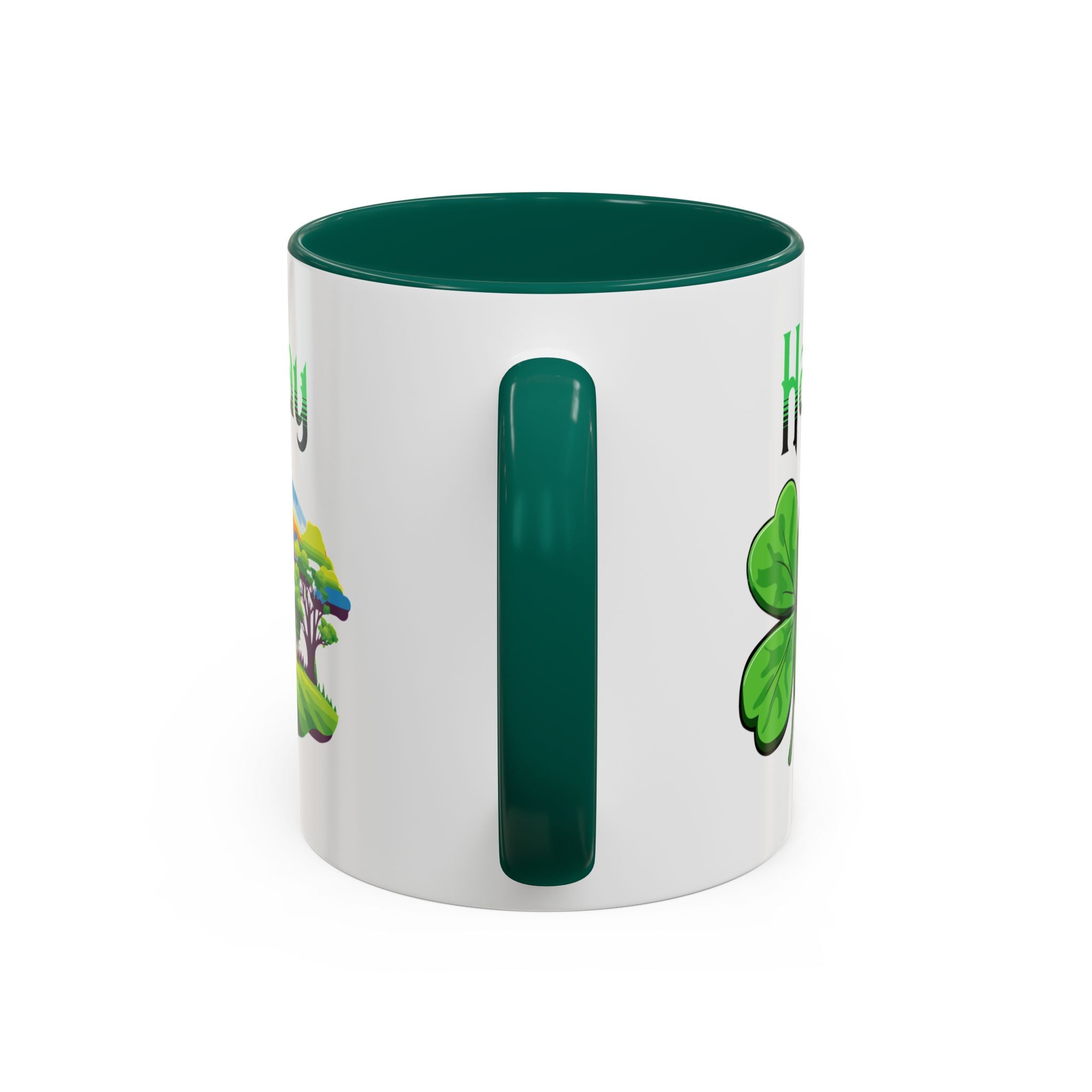 St. Patrick's Day Leprechaun Rainbow Mug | 11oz - Print Stars
