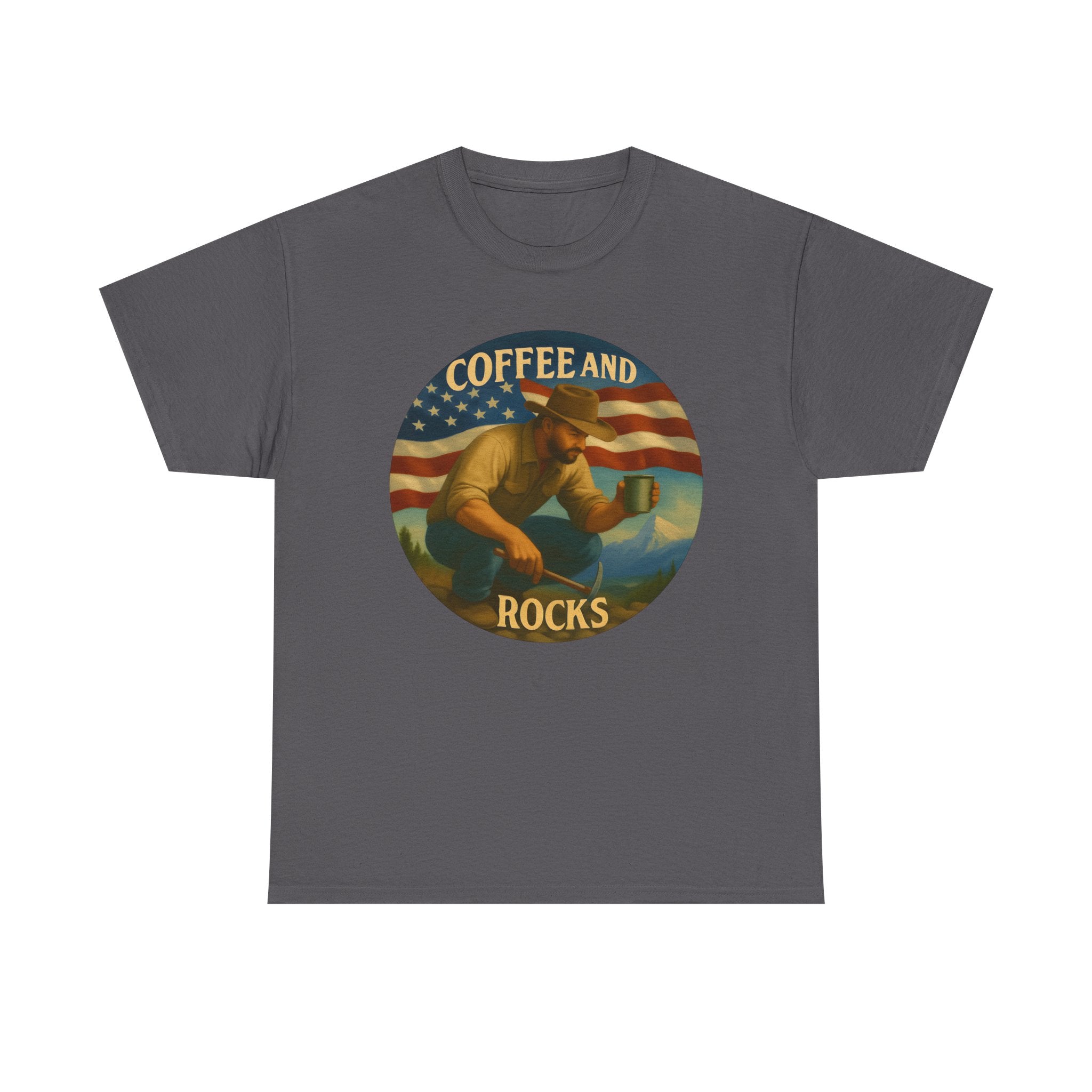 Lapidary Latte coffee and rocks T-Shirt | Rockhound design