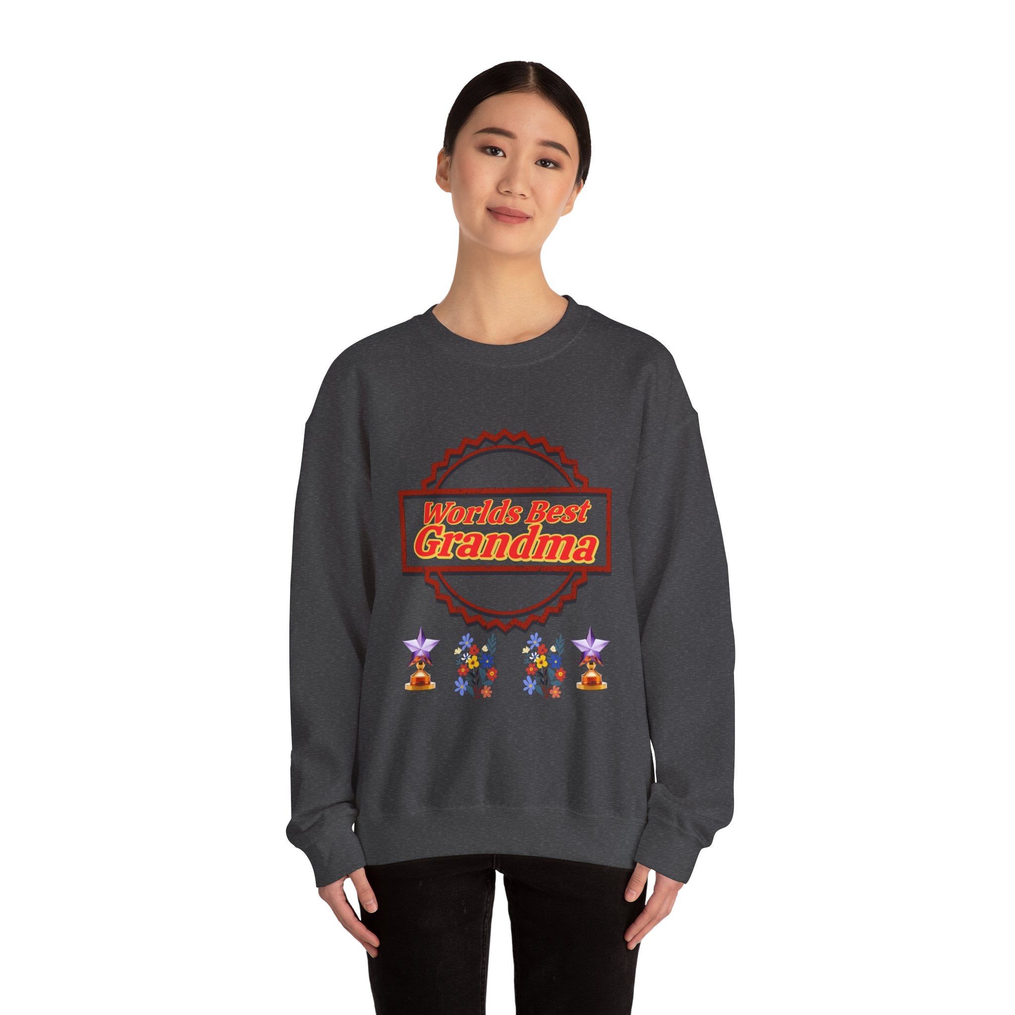 Grandma Best Ever Sweatshirt  "Show Grandma She's the Best" Gift