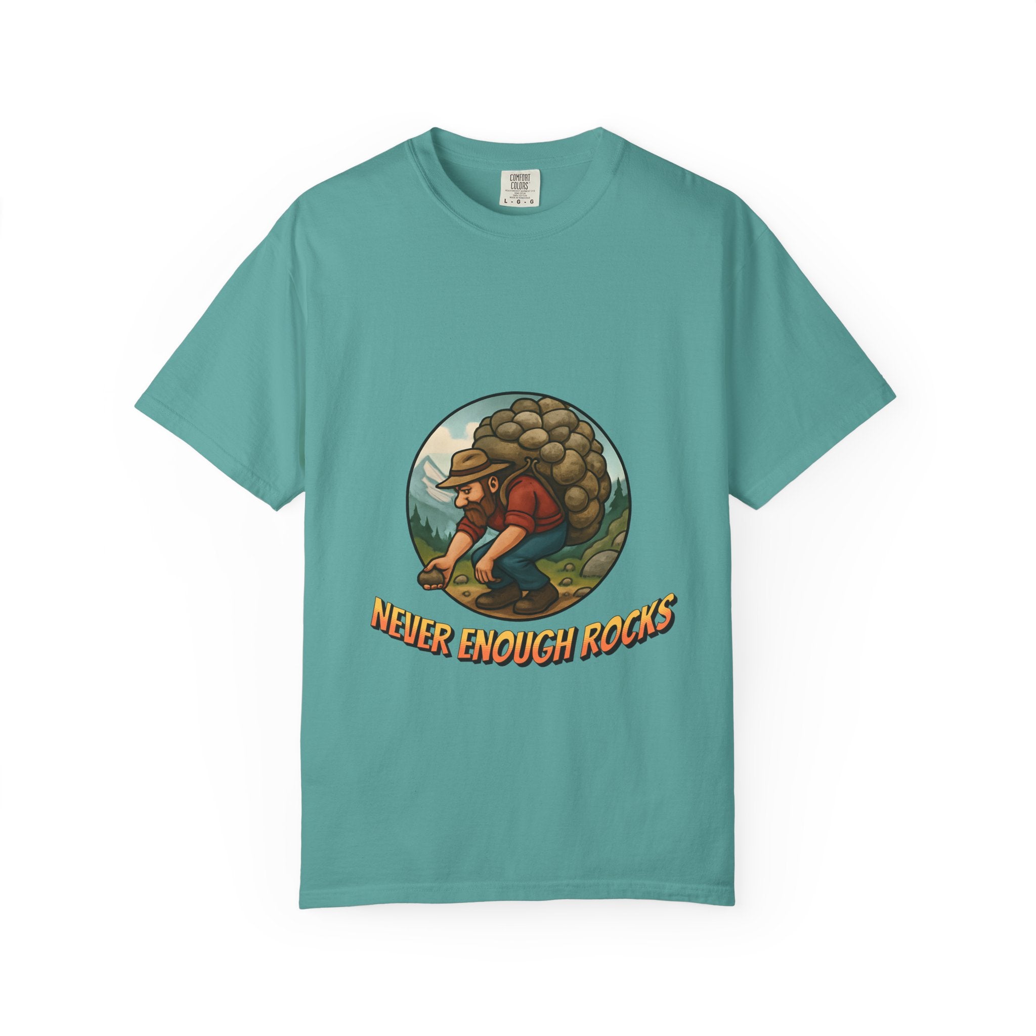 Rockhound Rocks Tee | Lapidary Shop Shirt, Rock Collecting Design