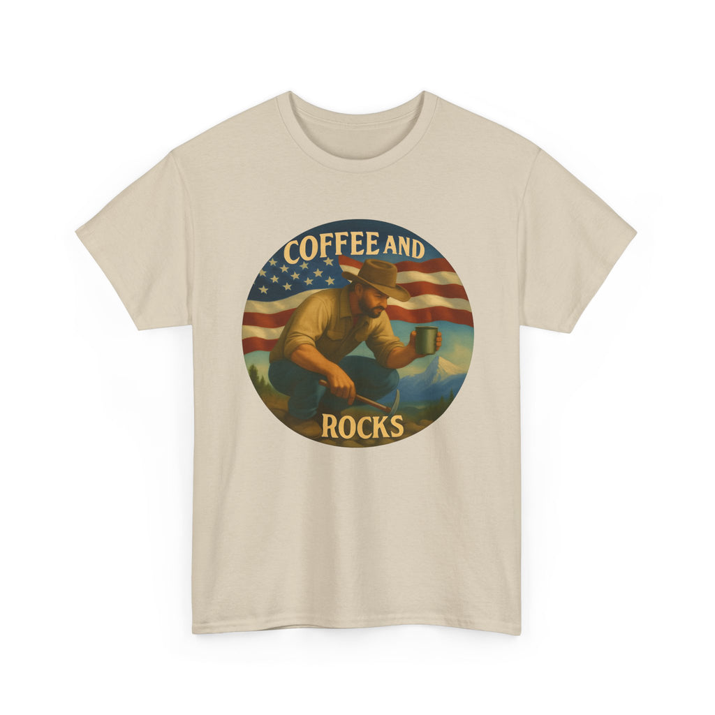 Lapidary Latte coffee and rocks T-Shirt | Rockhound design