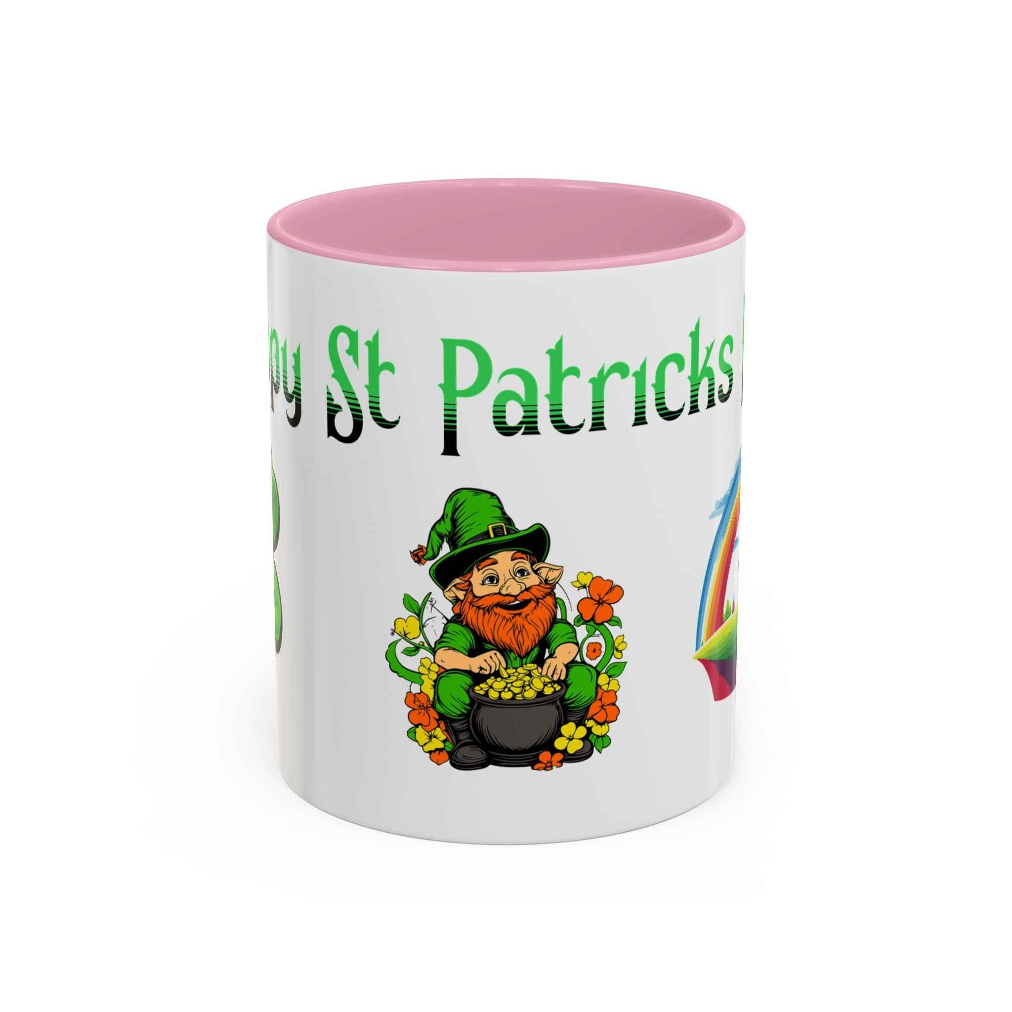 St. Patrick's Day Leprechaun Rainbow Mug | 11oz