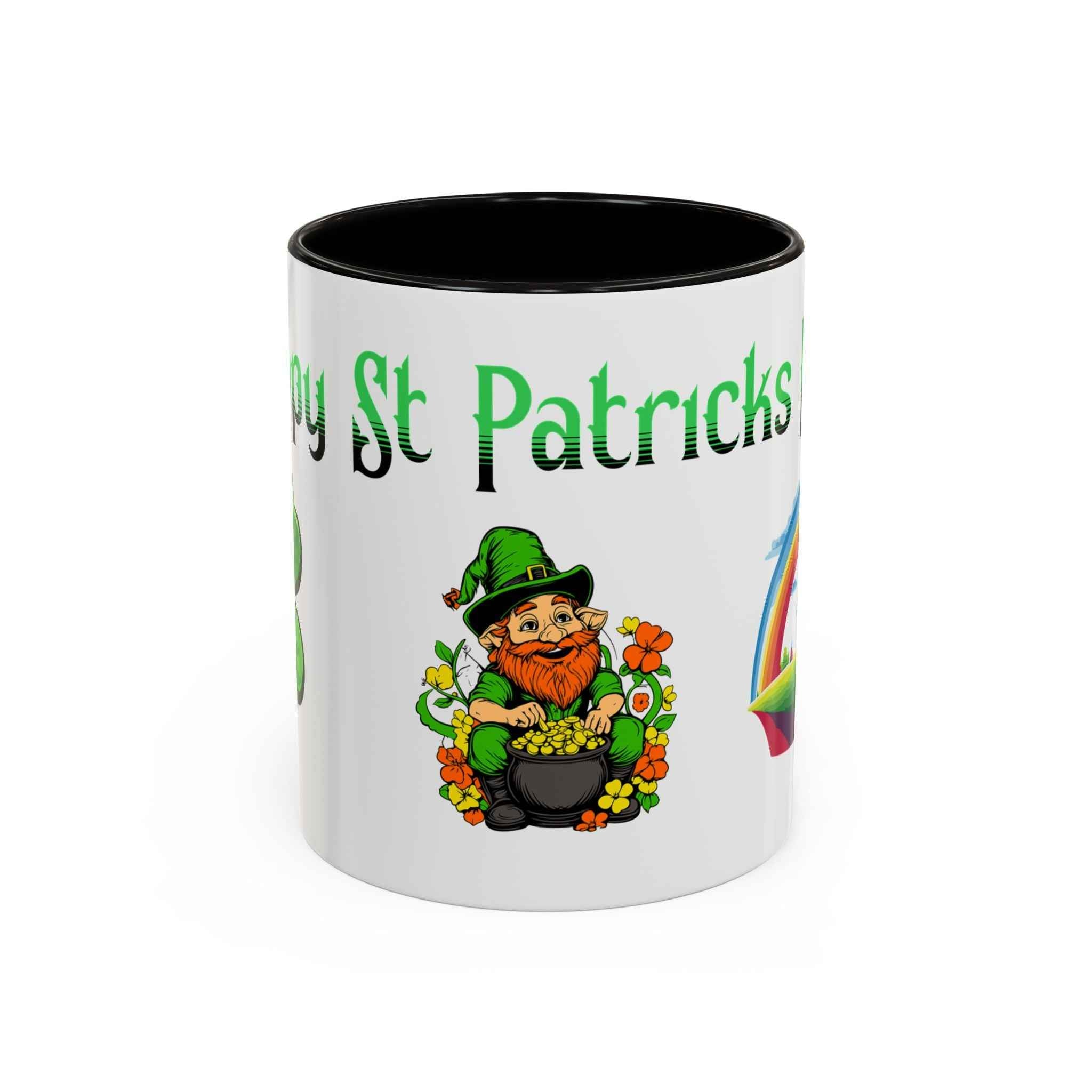 St. Patrick's Day Leprechaun Rainbow Mug | 11oz