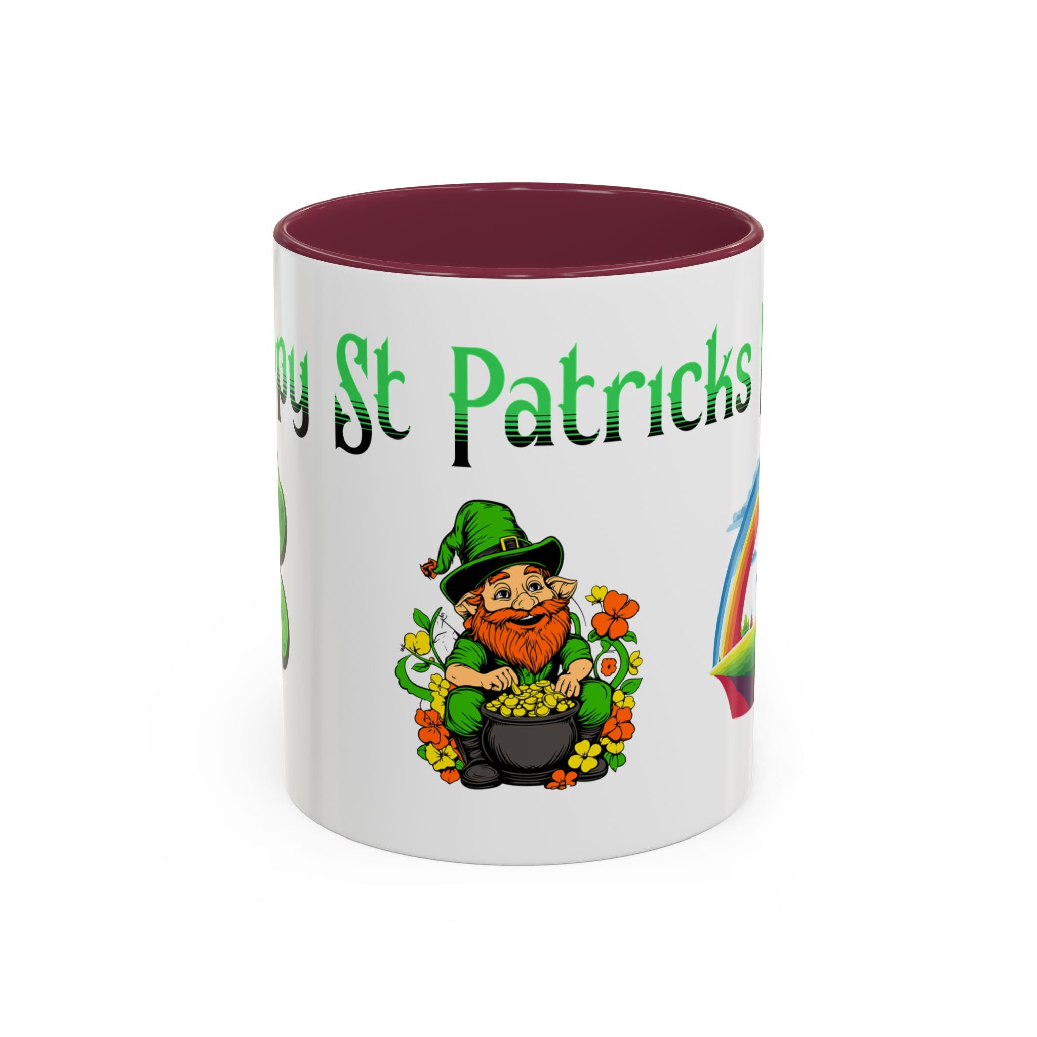 St. Patrick's Day Leprechaun Rainbow Mug | 11oz