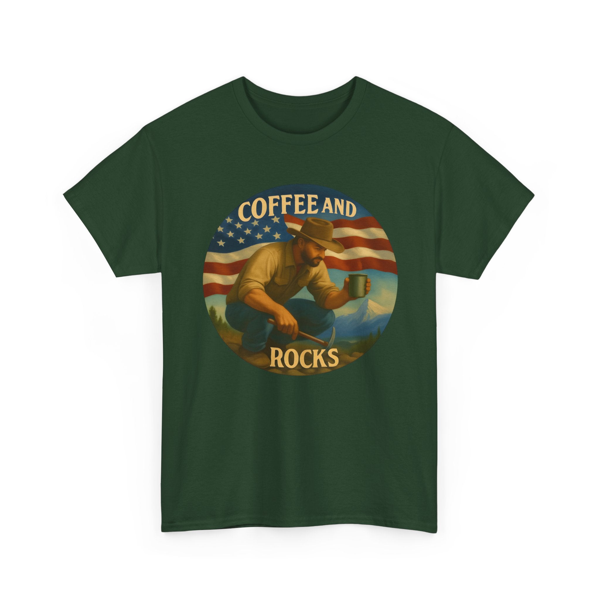 Lapidary Latte coffee and rocks T-Shirt | Rockhound design