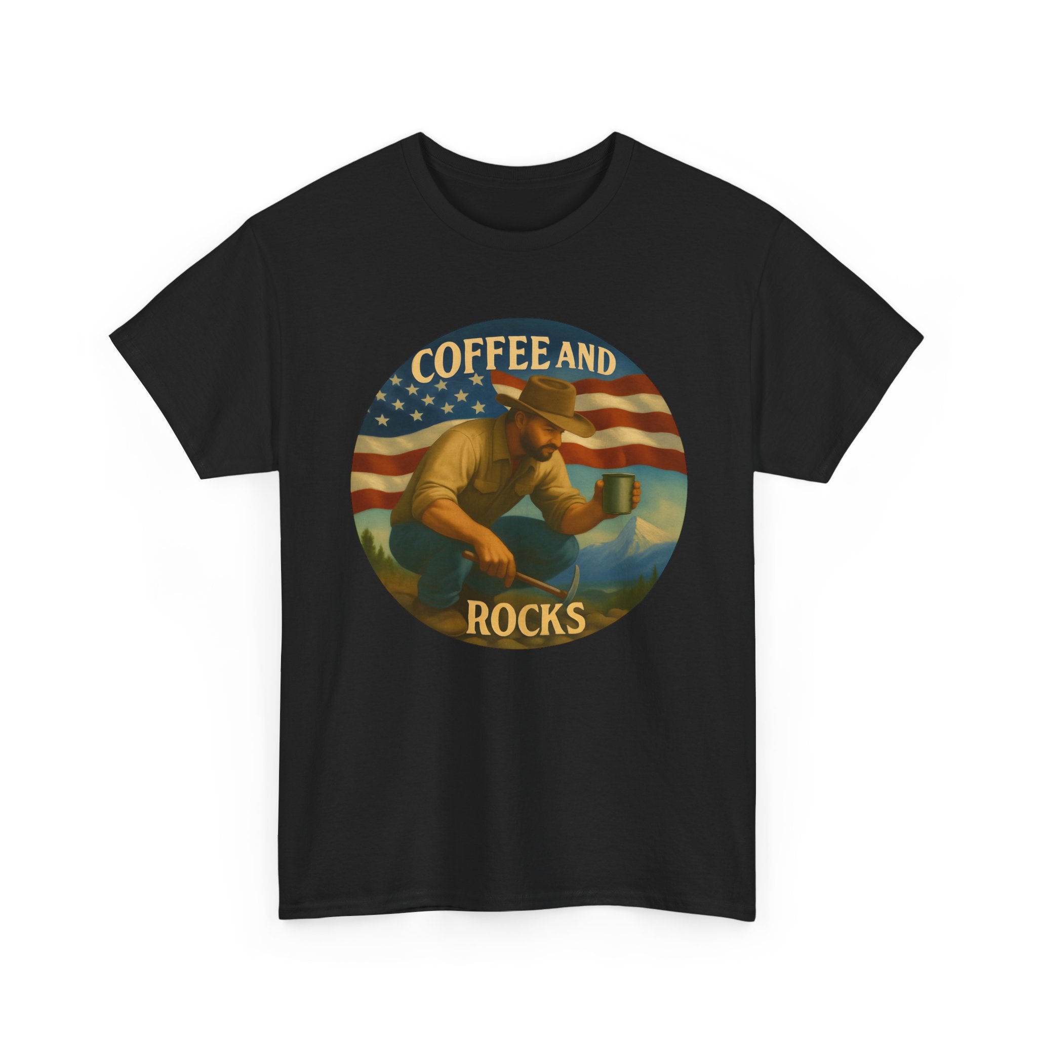 Lapidary Latte coffee and rocks T-Shirt | Rockhound design