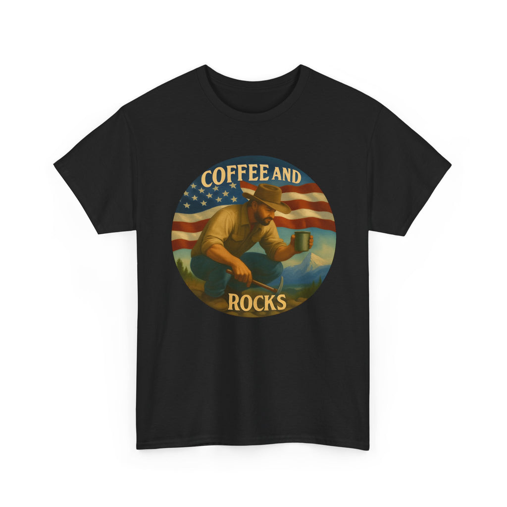 Lapidary Latte coffee and rocks T-Shirt | Rockhound design