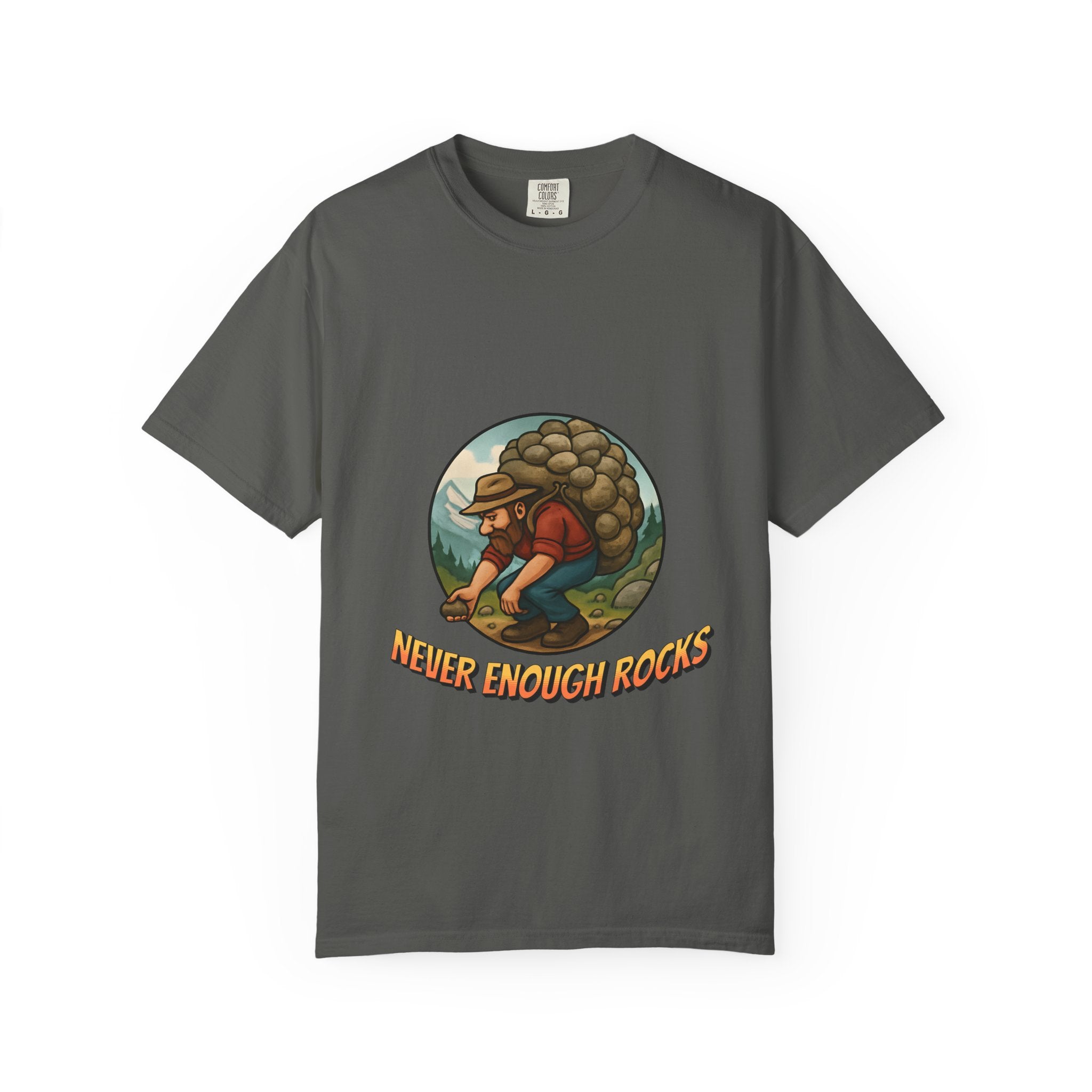 Rockhound Rocks Tee | Lapidary Shop Shirt, Rock Collecting Design