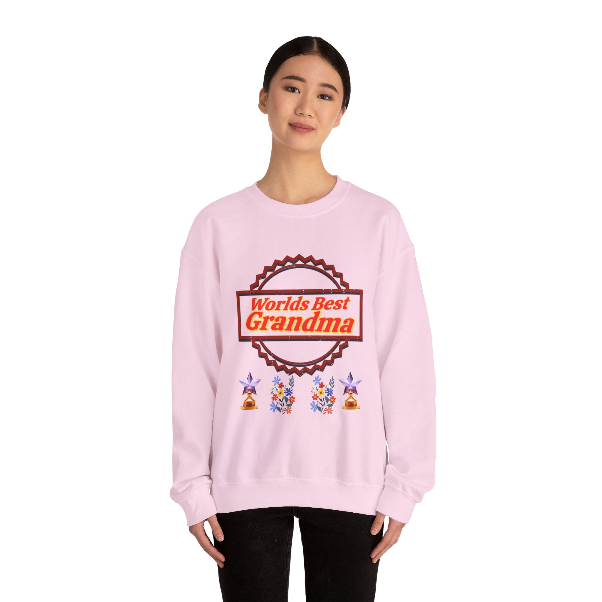Grandma Best Ever Sweatshirt  "Show Grandma She's the Best" Gift